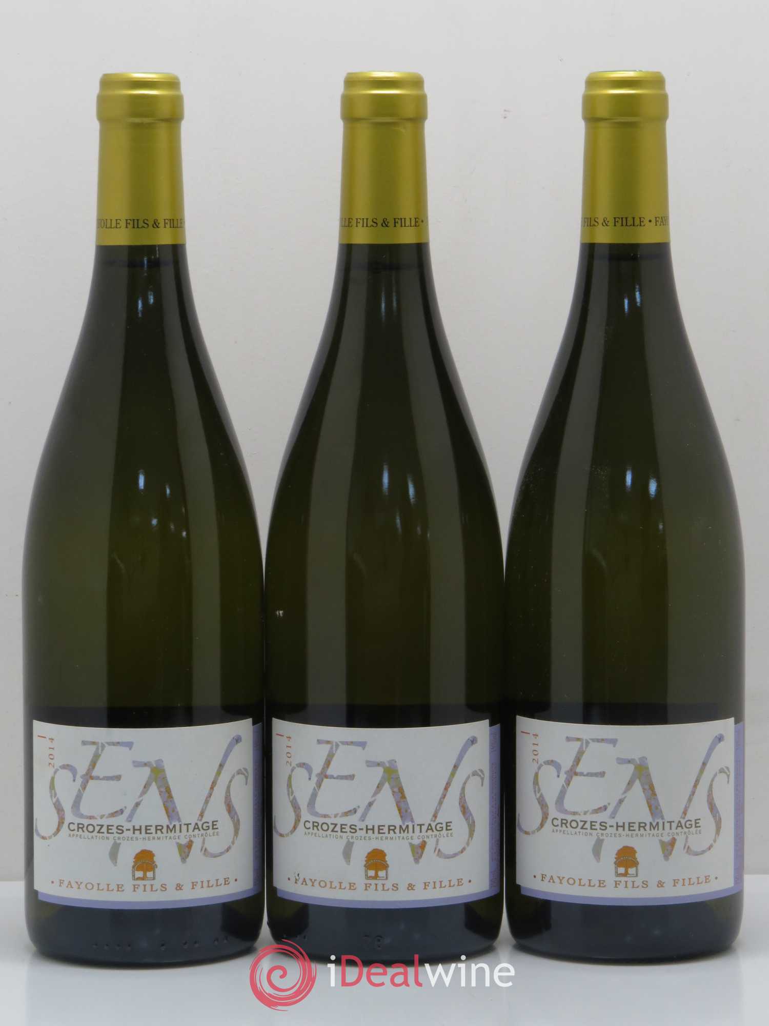 Crozes-Hermitage Sens Fayolle (sans prix de réserve) 2014 - Posten von 12 Flaschen - 4