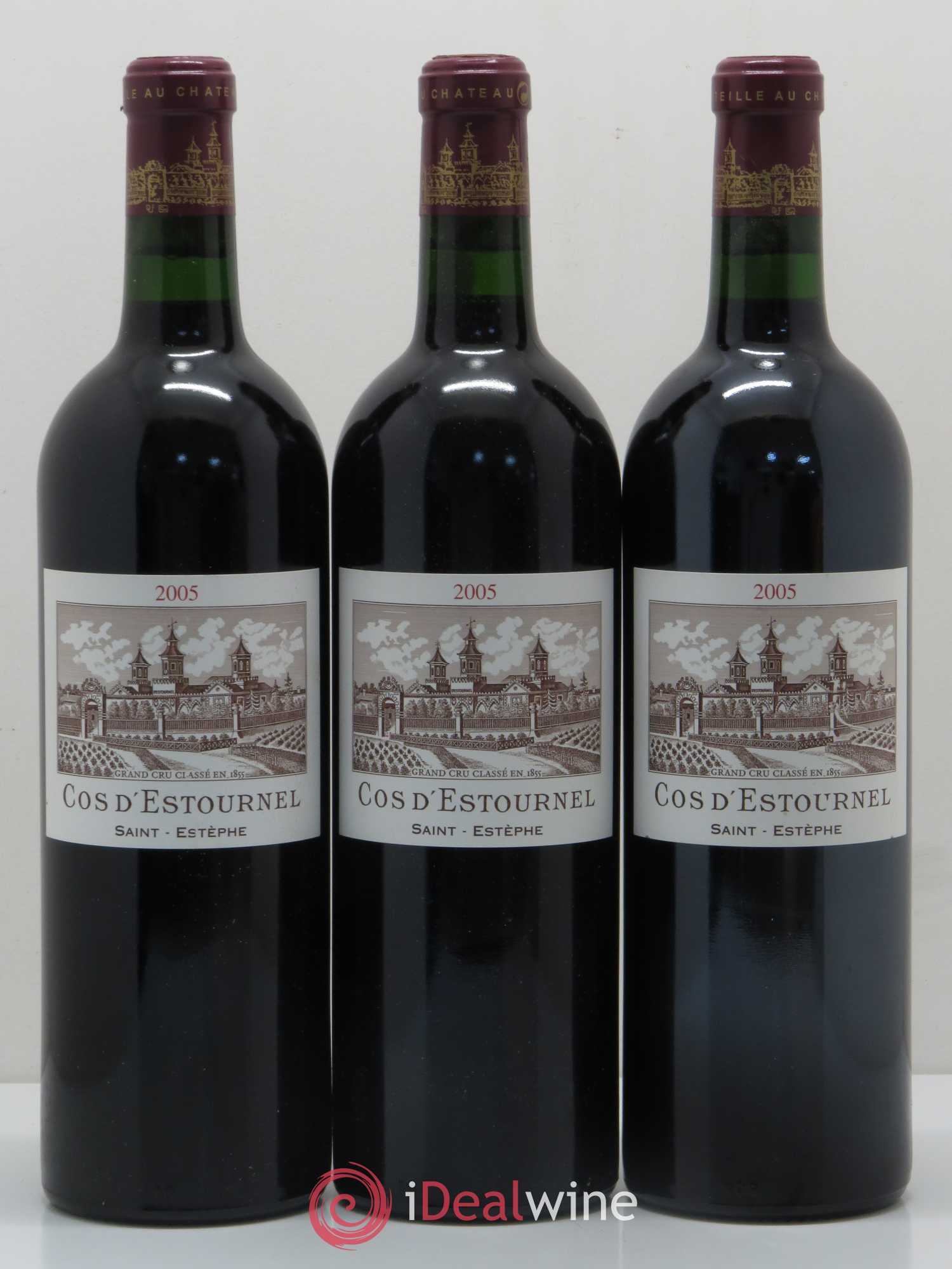 Cos d'Estournel 2ème Grand Cru Classé 2005 - Lot de 12 bouteilles - 1