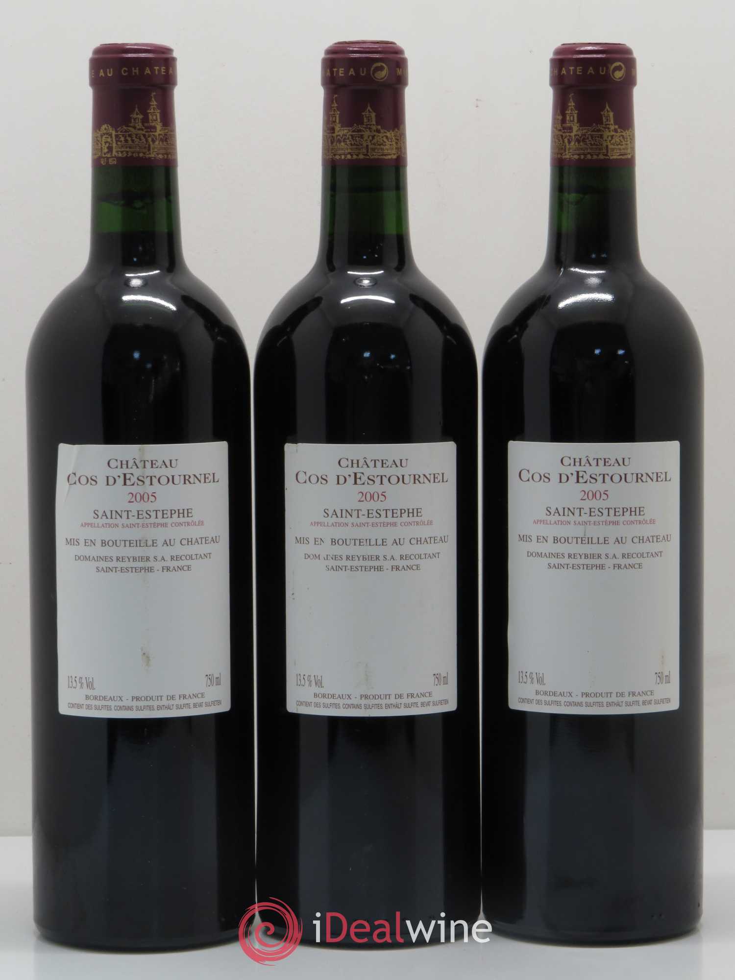 Cos d'Estournel 2ème Grand Cru Classé 2005 - Lot de 12 bouteilles - 4