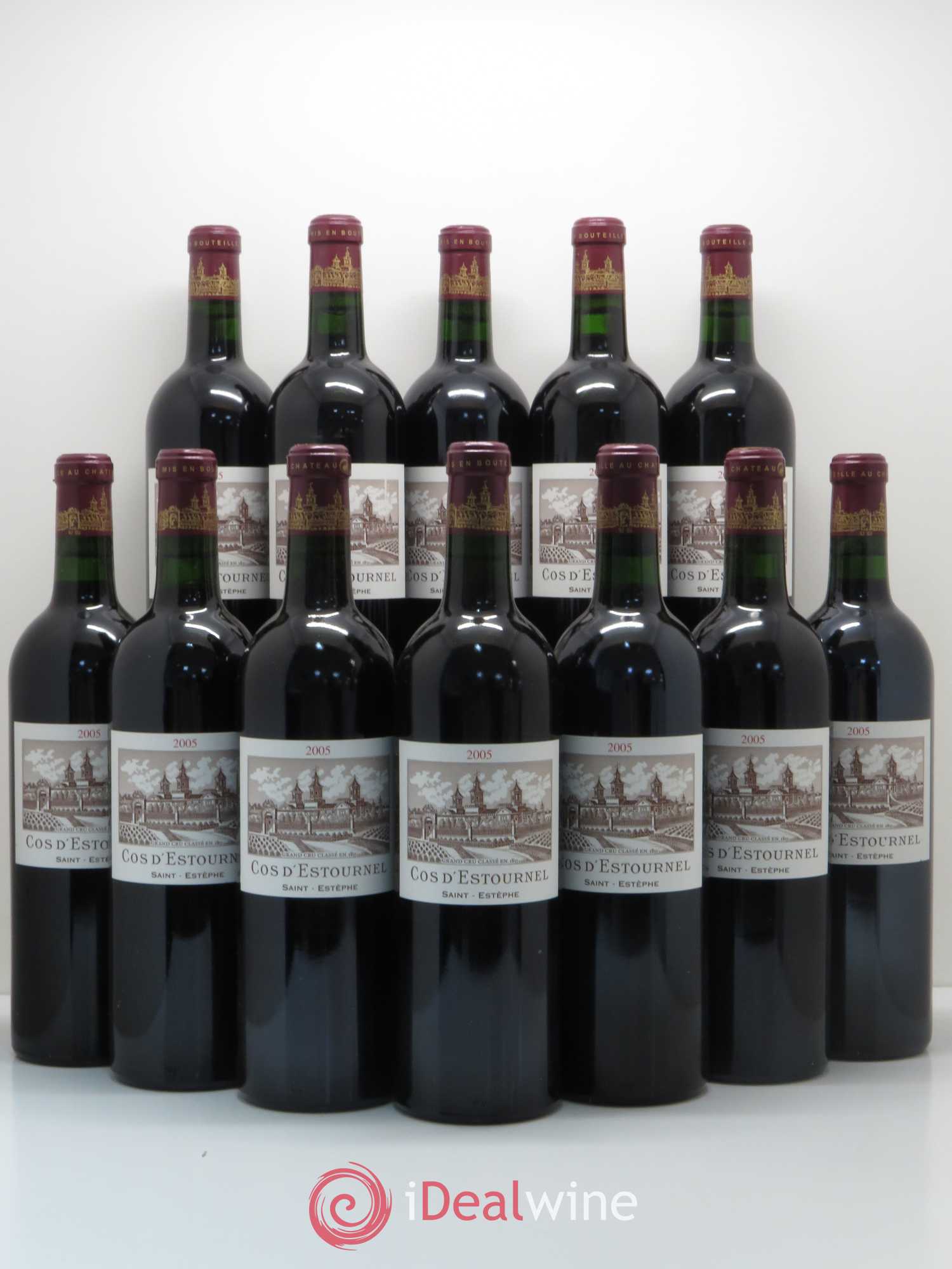 Cos d'Estournel 2ème Grand Cru Classé 2005 - Lot de 12 bouteilles - 0