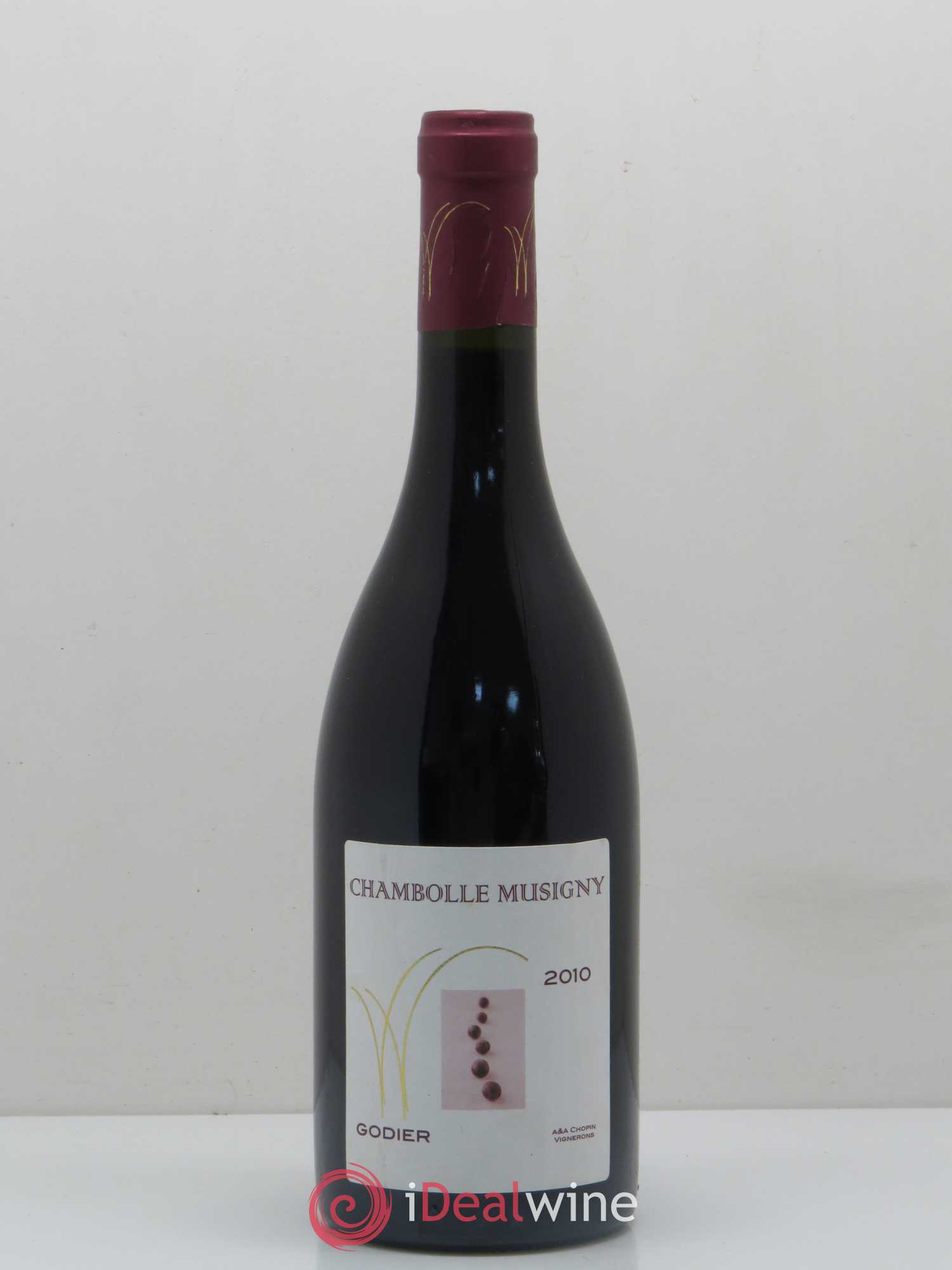 Chambolle-Musigny Godier 2010 - Lot de 1 bouteille - 0