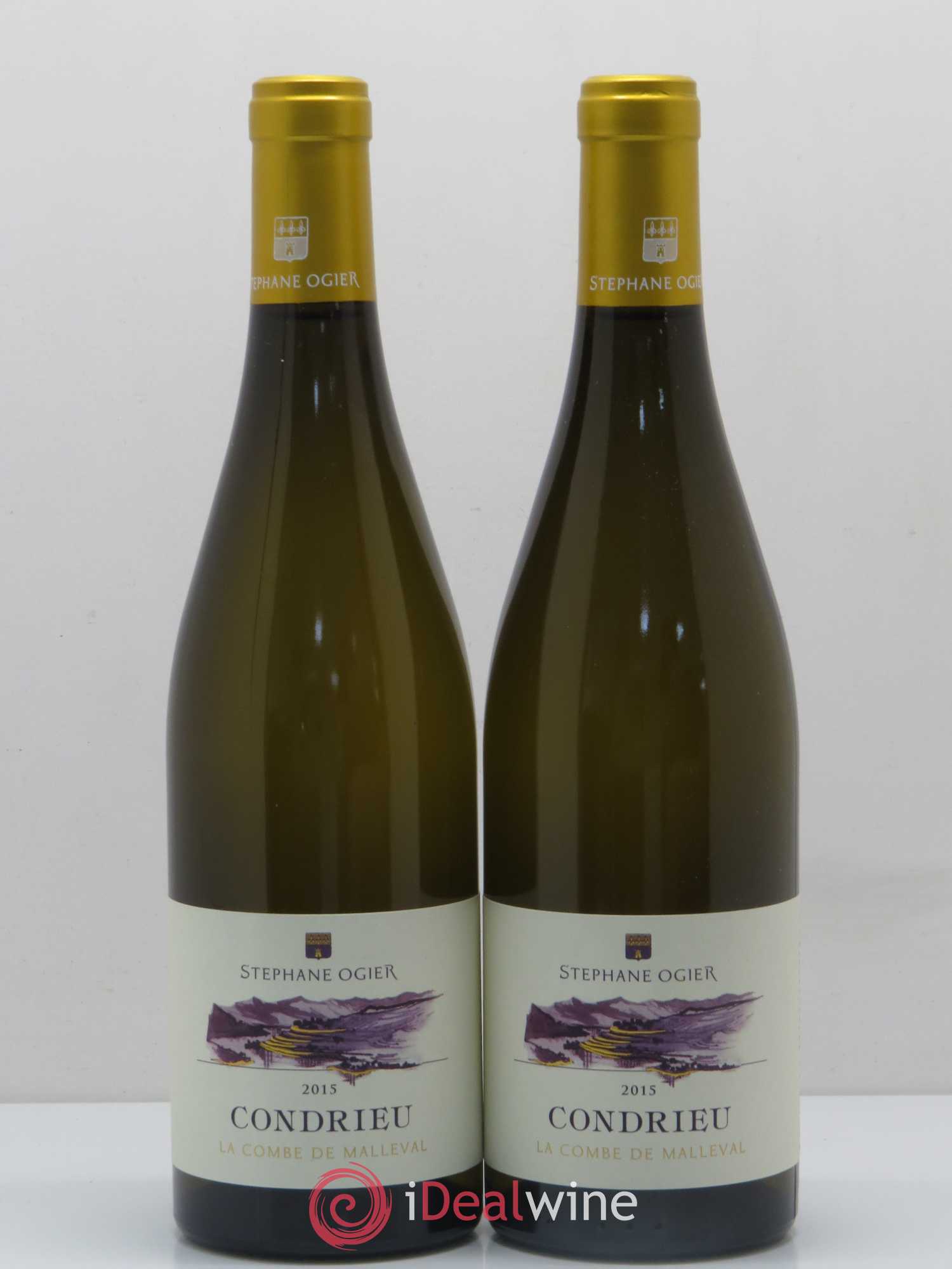Condrieu La Combe de Malleval Stéphane Ogier 2015 - Lot de 2 bouteilles - 0