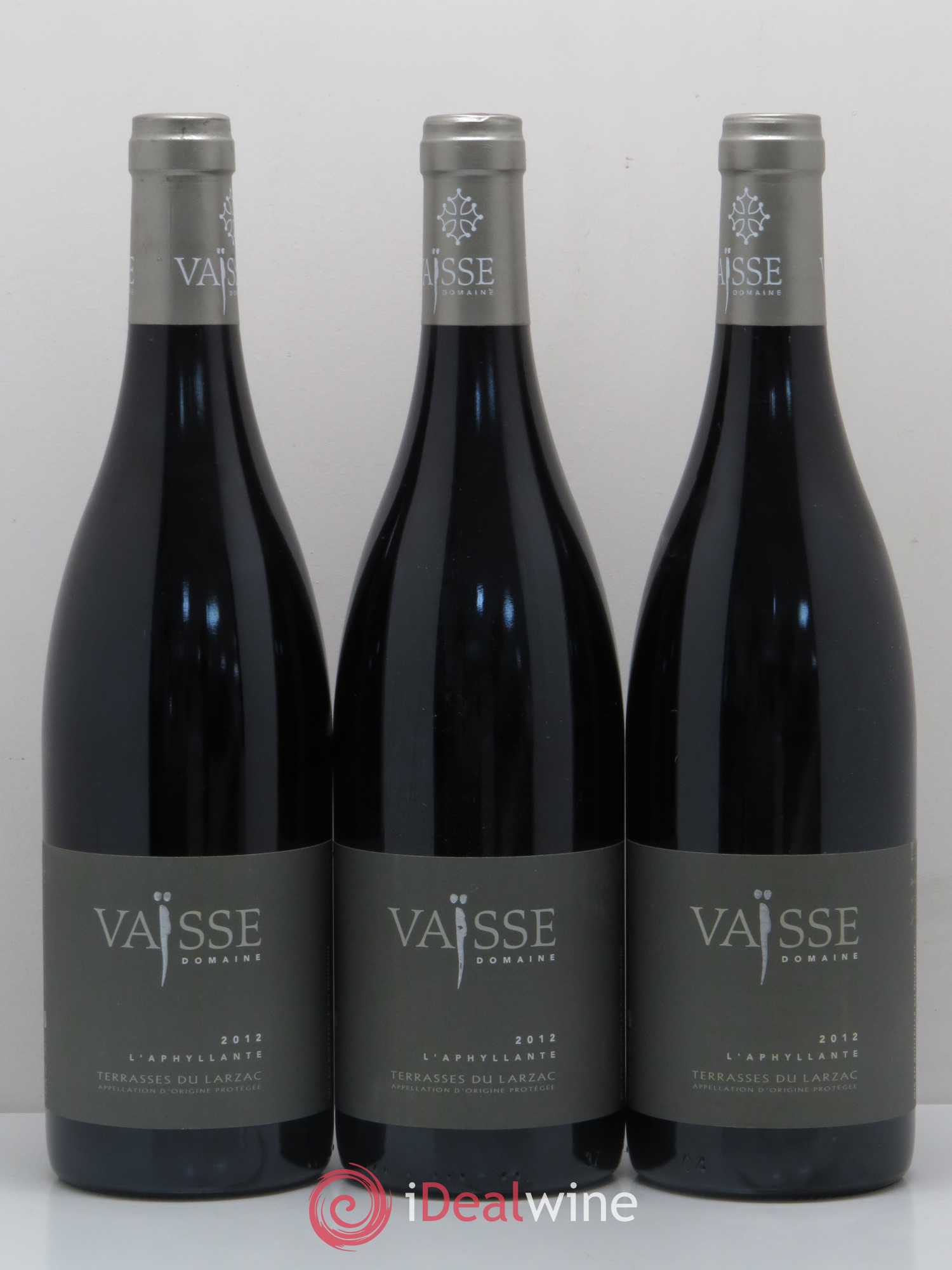 Coteaux du Languedoc Terrasses du Larzac L'Aphyllante Domaine Vaisse 2012 - Posten von 5 Flaschen - 1