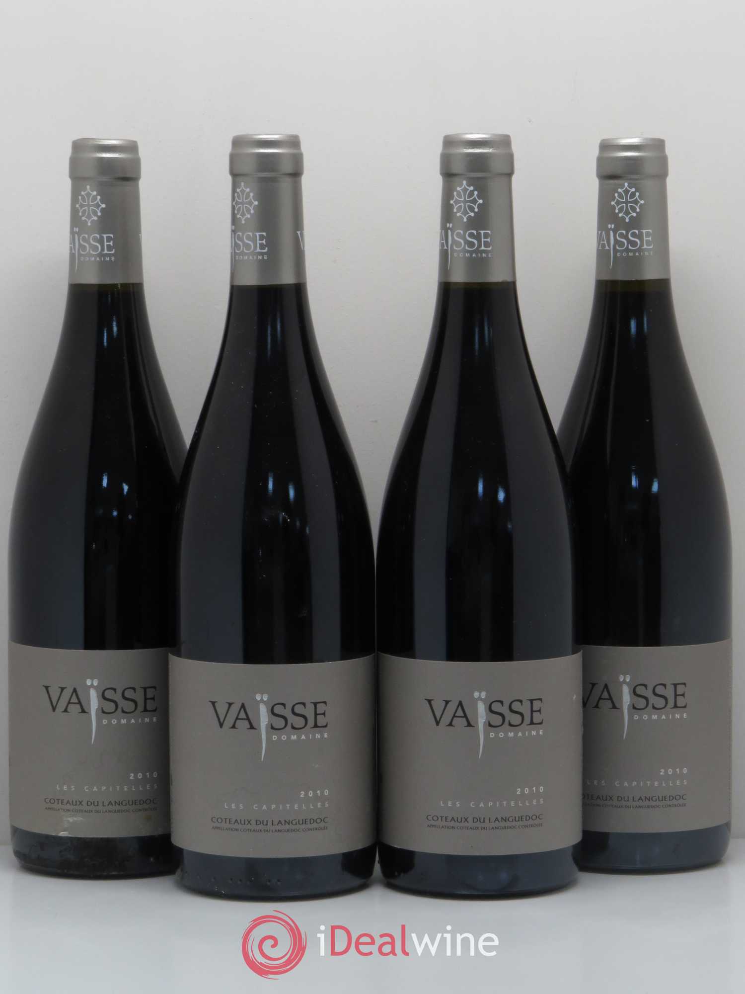 Coteaux du Languedoc Les Capitelles Domaine Vaisse 2010 - Posten von 4 Flaschen - 0