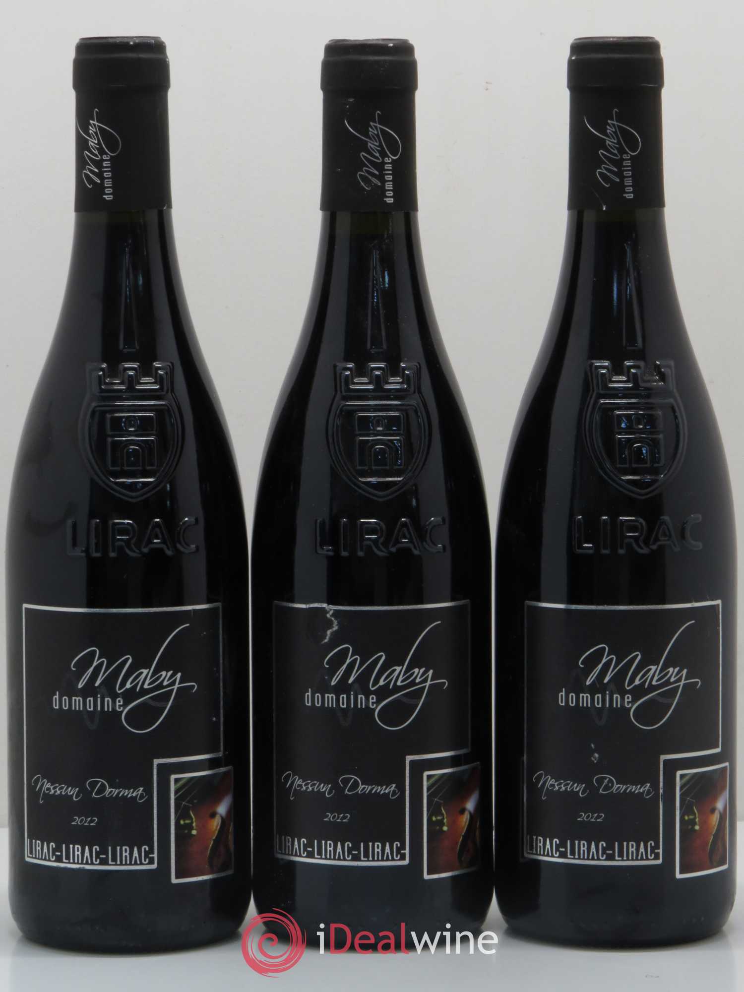 Lirac Nessun Dorma Domaine Maby 2012 - Posten von 3 Flaschen - 0