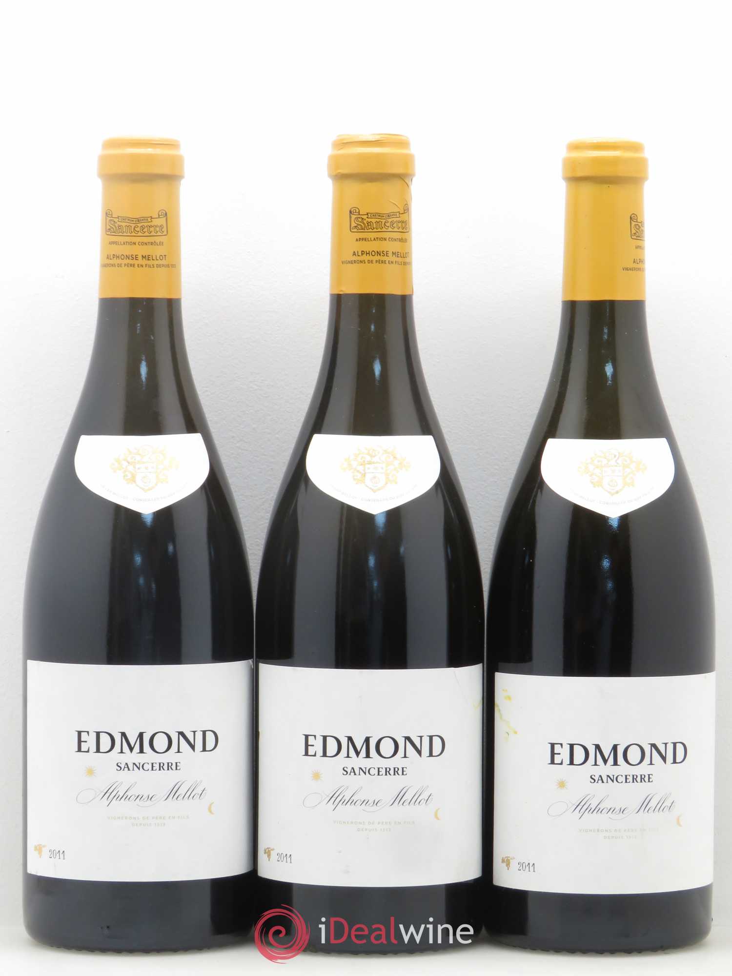 Sancerre Cuvée Edmond Alphonse Mellot 2011 - Lot de 3 bouteilles - 0