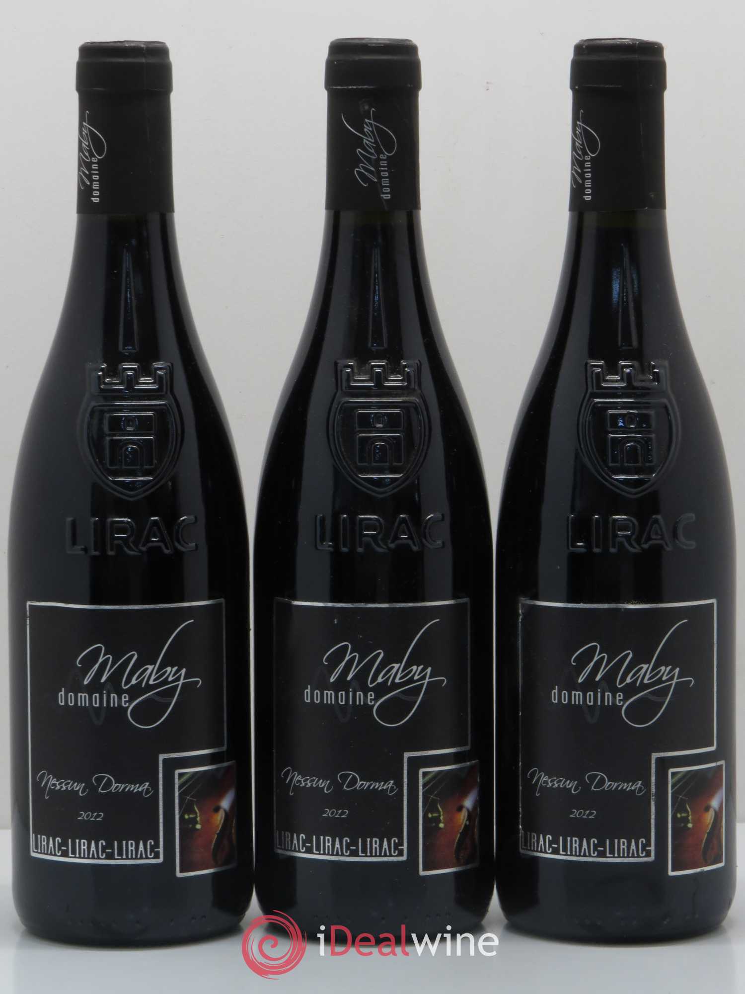 Lirac Nessun Dorma Domaine Maby 2012 - Posten von 3 Flaschen - 0