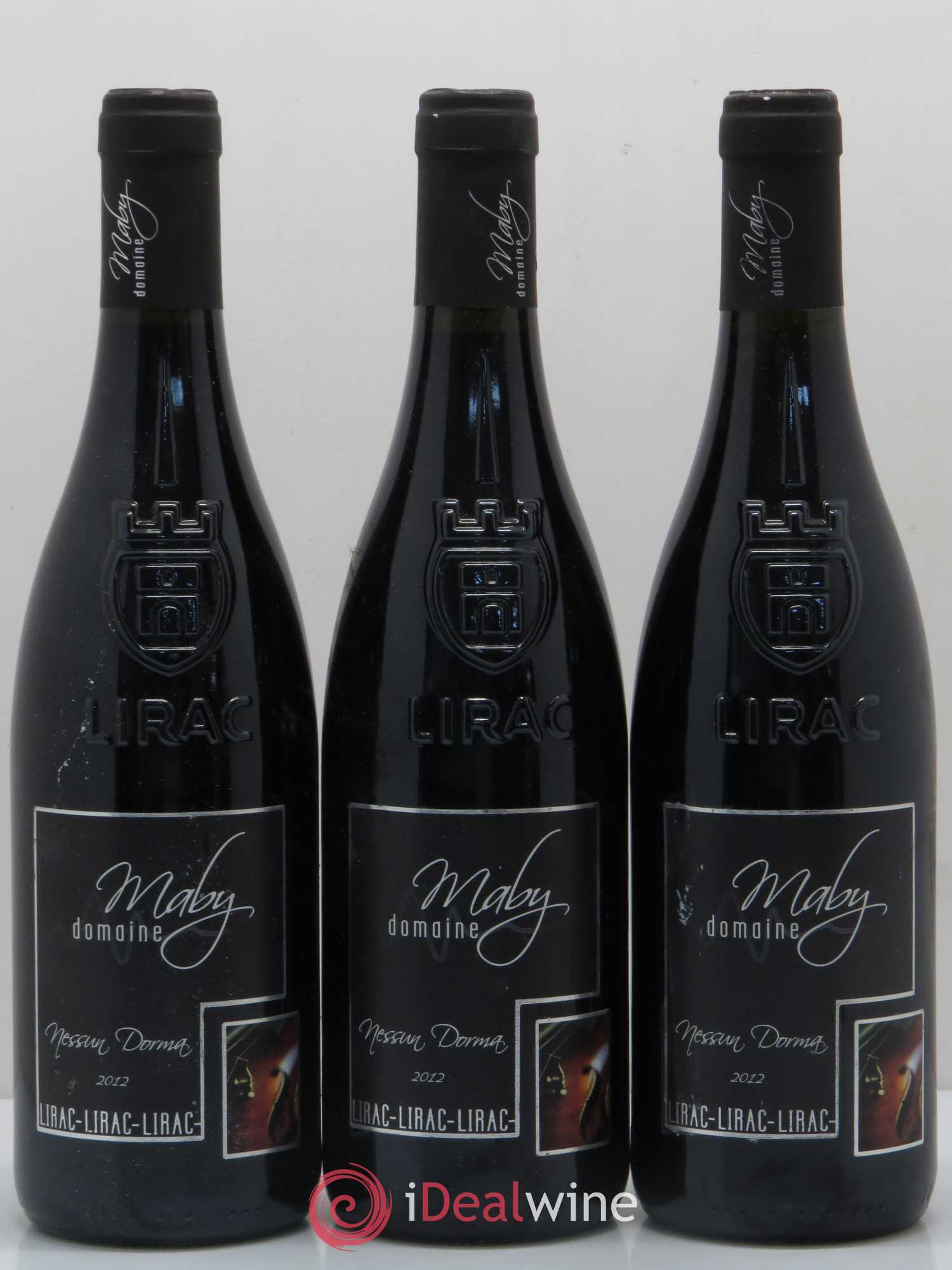 Lirac Nessun Dorma Domaine Maby 2012 - Posten von 3 Flaschen - 0