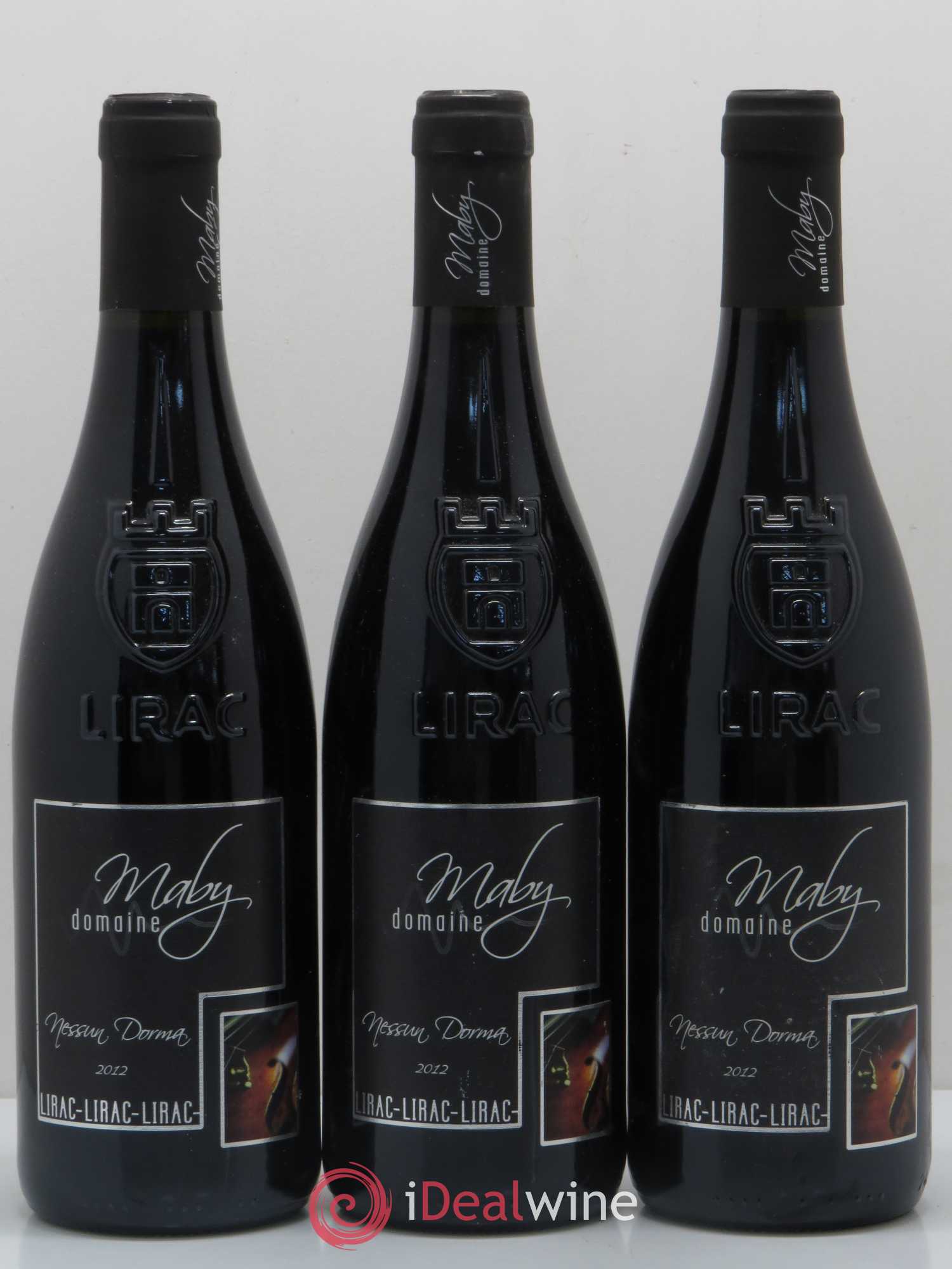 Lirac Nessun Dorma Domaine Maby 2012 - Posten von 3 Flaschen - 0