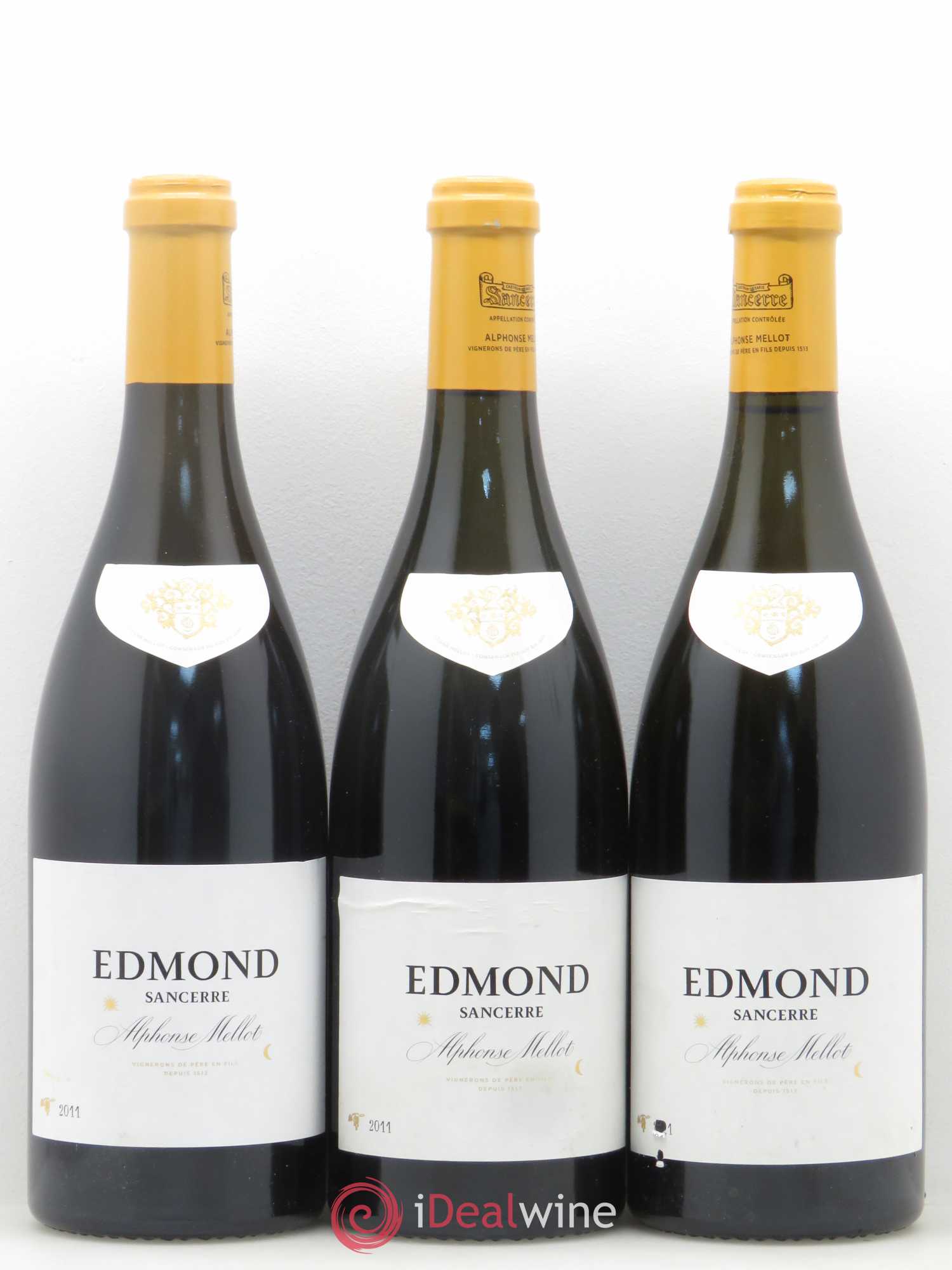 Sancerre Cuvée Edmond Alphonse Mellot 2011 - Lot de 3 bouteilles - 0