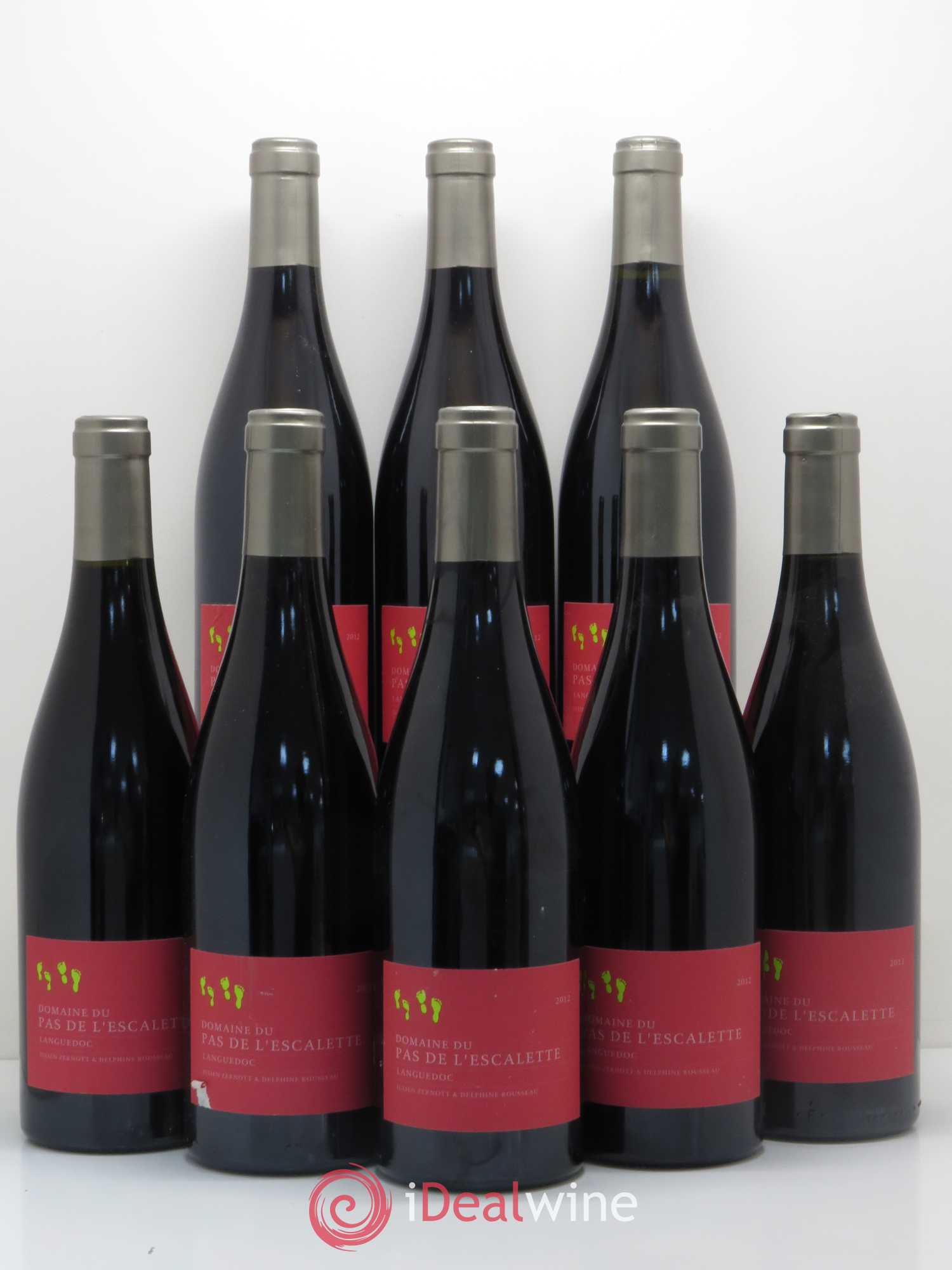 Languedoc Domaine Du Pas De L'Escalette (sans prix de réserve) 2012 - Posten von 8 Flaschen - 0