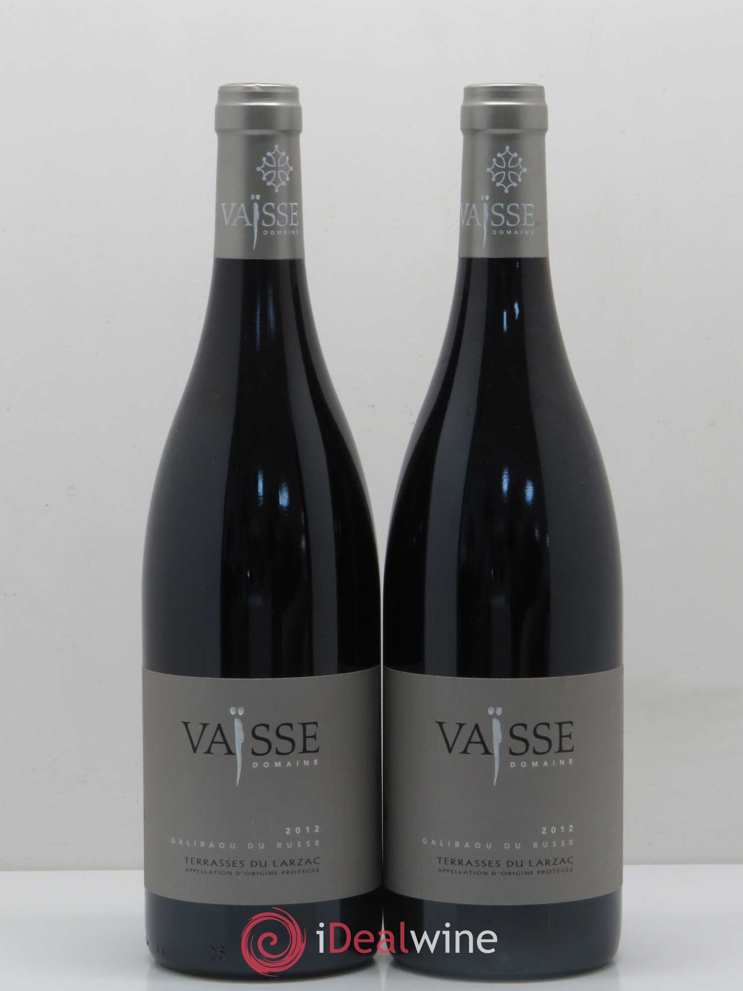 Coteaux du Languedoc Terrasses du Larzac Galibaou du Russe Domaine Vaisse 2012 - Posten von 2 Flaschen - 0