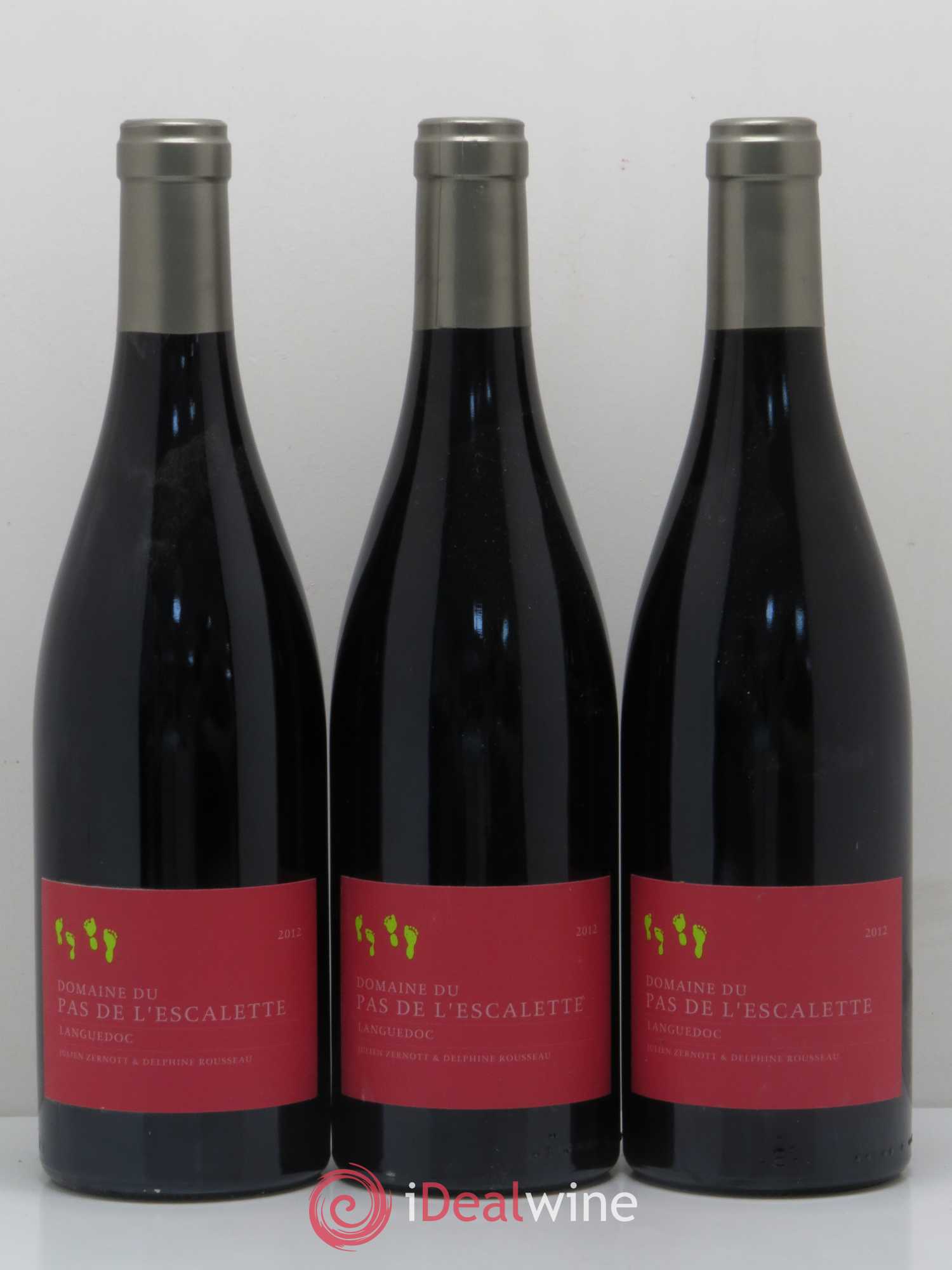 Languedoc Domaine Du Pas De L'Escalette (sans prix de réserve) 2012 - Posten von 6 Flaschen - 2