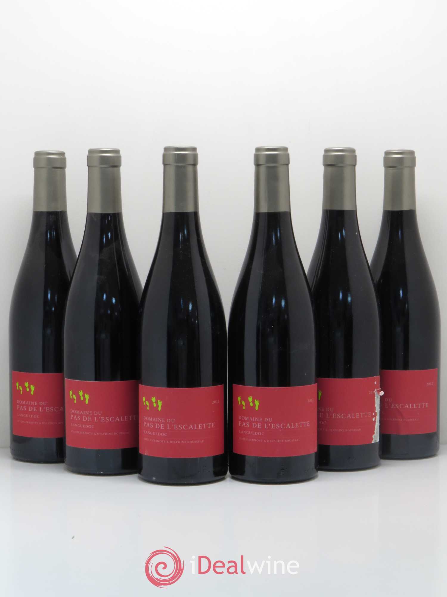 Languedoc Domaine Du Pas De L'Escalette (sans prix de réserve) 2012 - Posten von 6 Flaschen - 0
