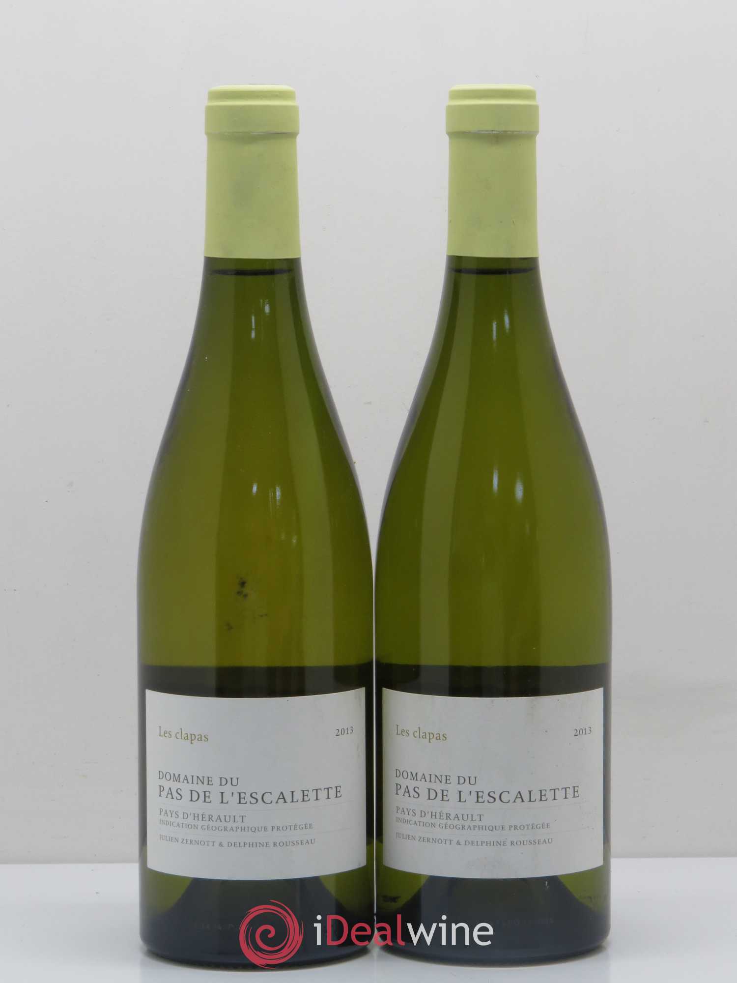 Pays d'Hérault Les Clapas Domaine Du Pas De L'Escalette 2013 - Posten von 5 Flaschen - 2