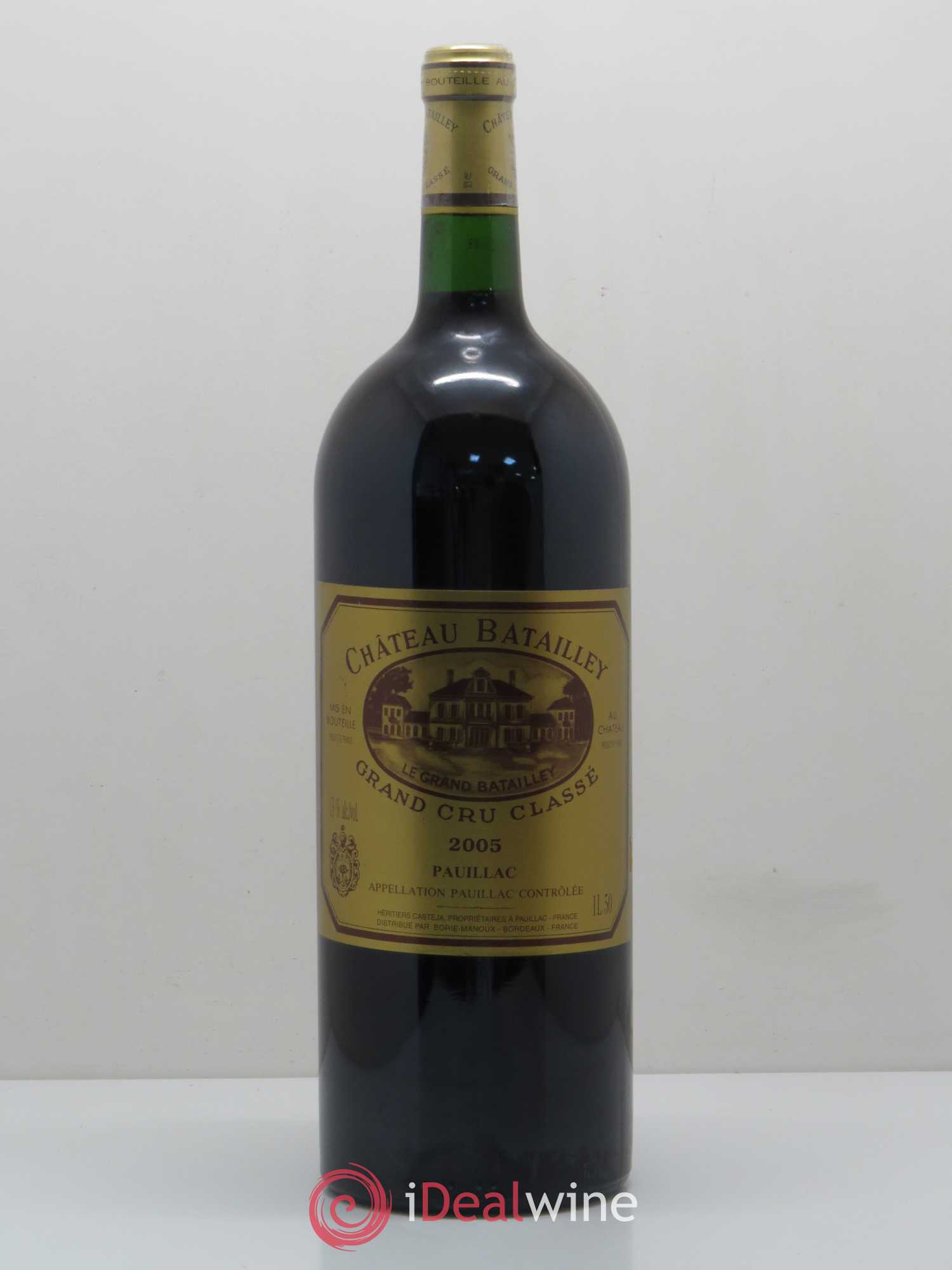 Château Batailley 5ème Grand Cru Classé 2005 - Lot de 1 magnum - 0
