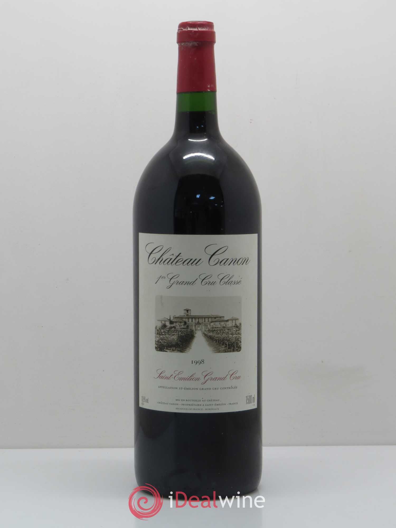 Château Canon 1er Grand Cru Classé B 1998 - Lot de 1 magnum - 0