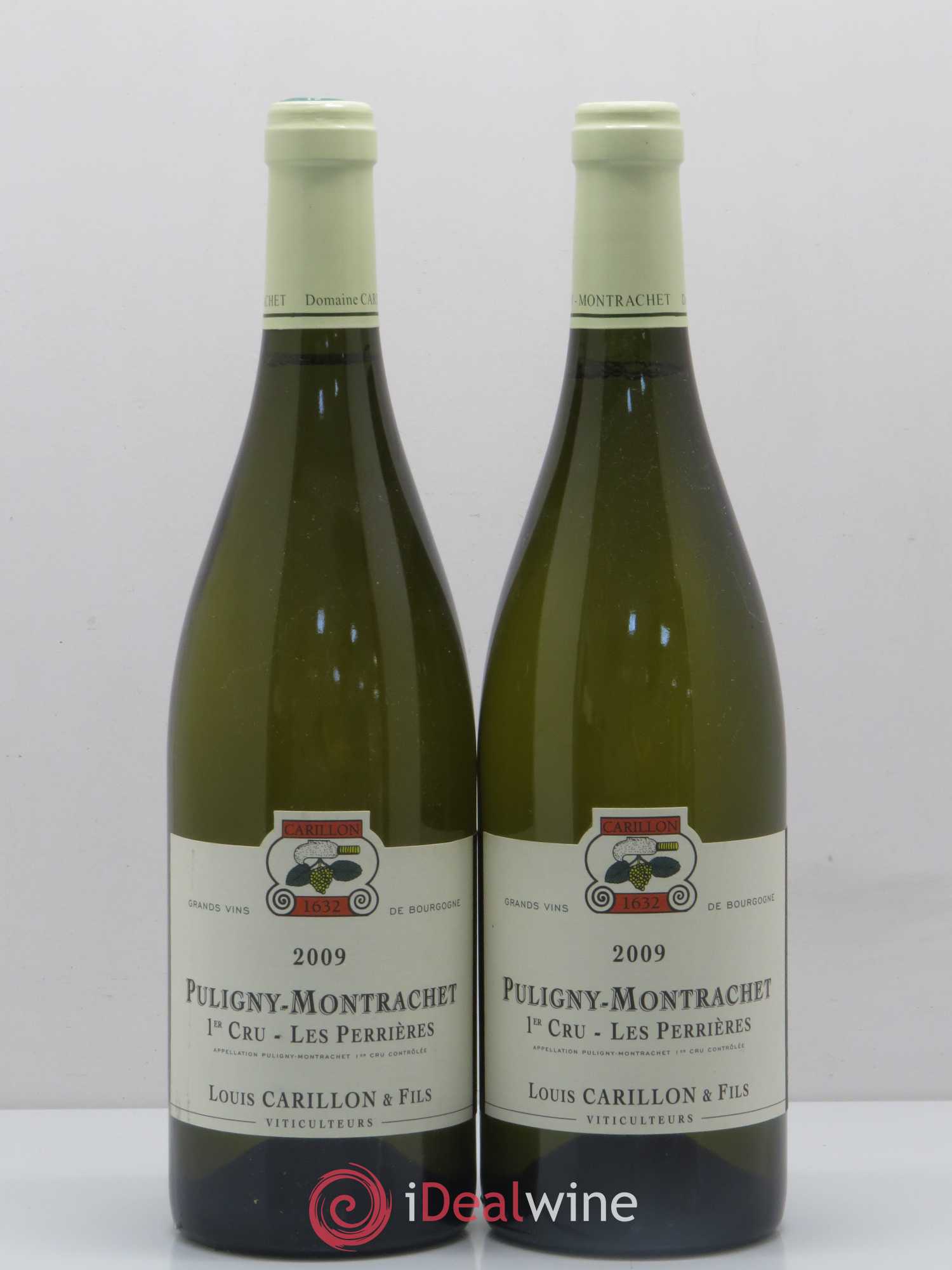 Puligny-Montrachet 1er Cru Les Perrières Louis Carillon & Fils 2009 - Lot de 2 bouteilles - 0