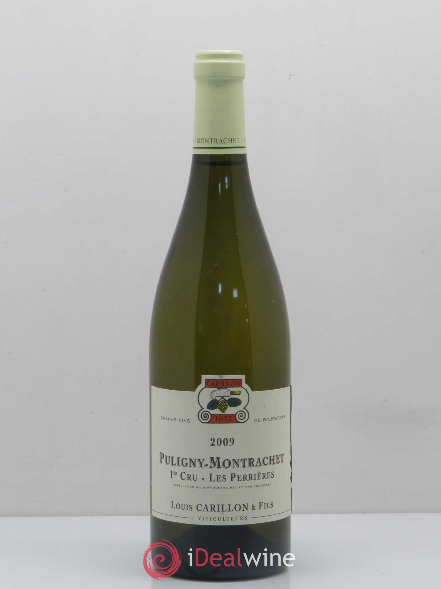 Puligny-Montrachet 1er Cru Les Perrières Louis Carillon & Fils 2009 - Lot de 1 bouteille - 0