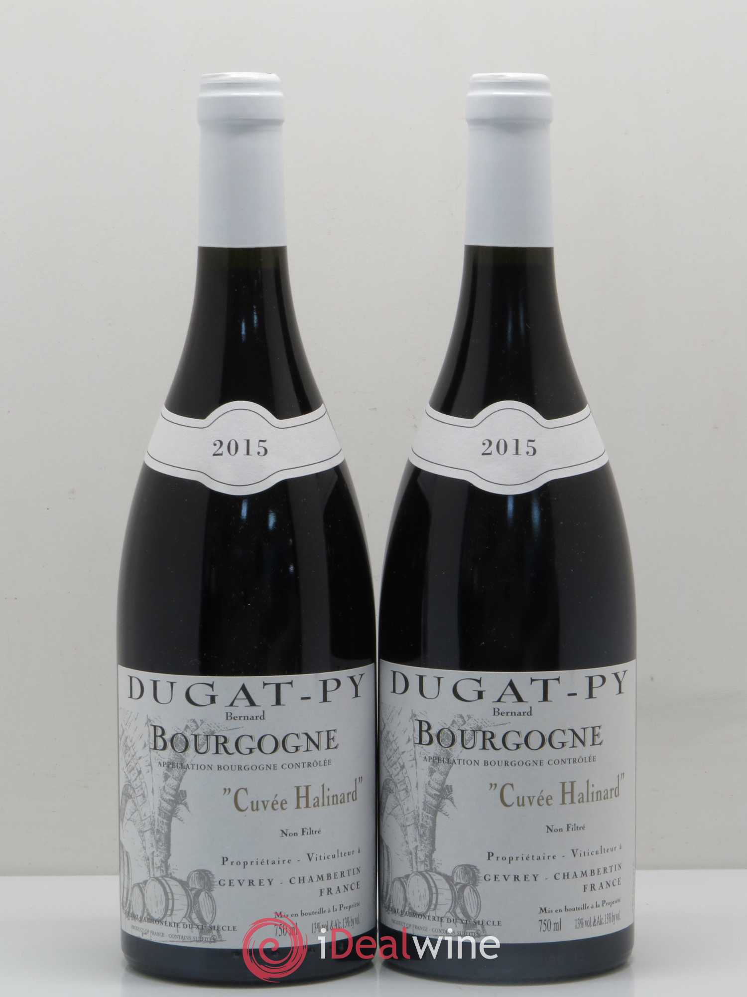 Bourgogne Cuvée Halinard Dugat-Py 2015 - Lot de 2 bouteilles - 0