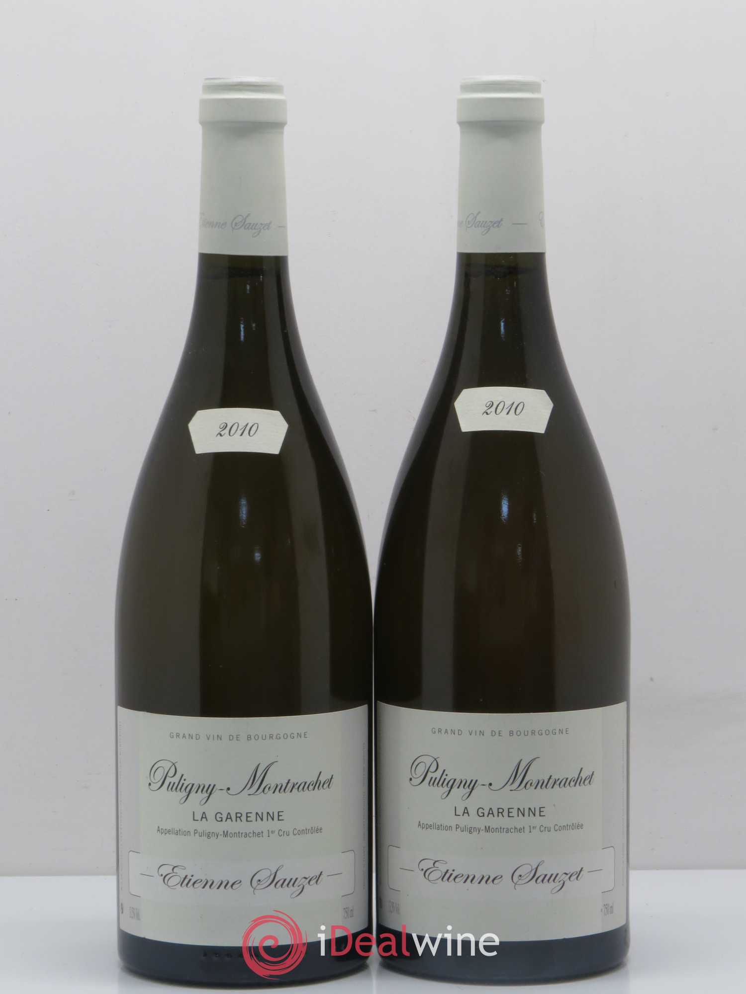 Puligny-Montrachet 1er Cru La Garenne Etienne Sauzet 2010 - Lot de 2 bouteilles - 0