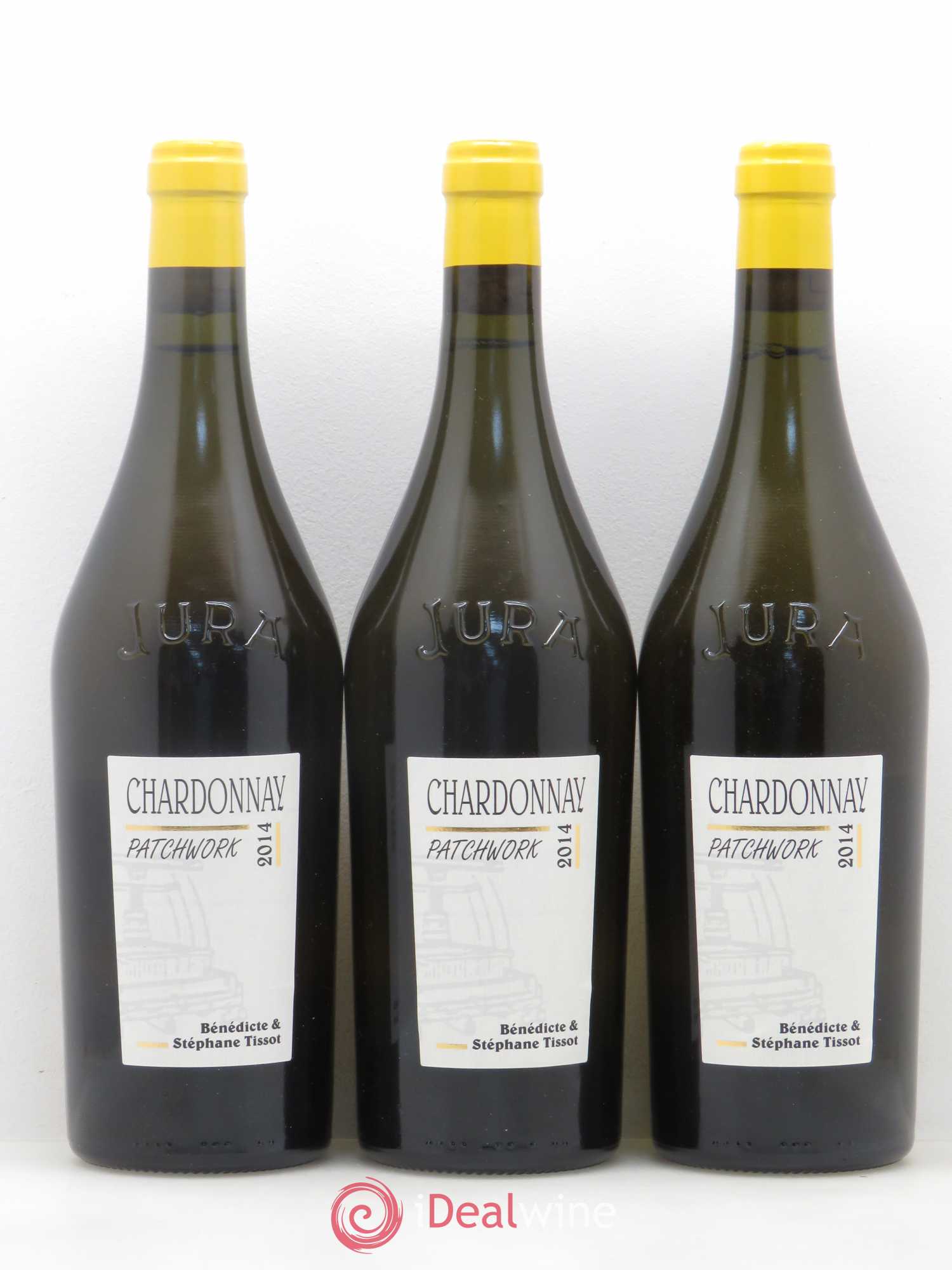 Arbois Patchwork Bénédicte et Stéphane Tissot 2014 - Lot de 3 bouteilles - 0