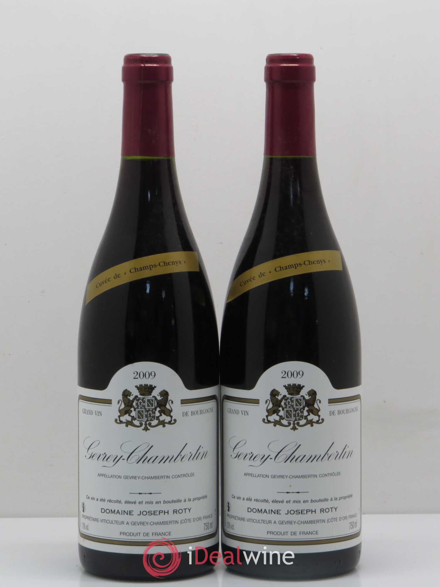 Gevrey-Chambertin Cuvée de Champs-Chenys Joseph Roty (Domaine) 2009 - Lot de 2 bouteilles - 0