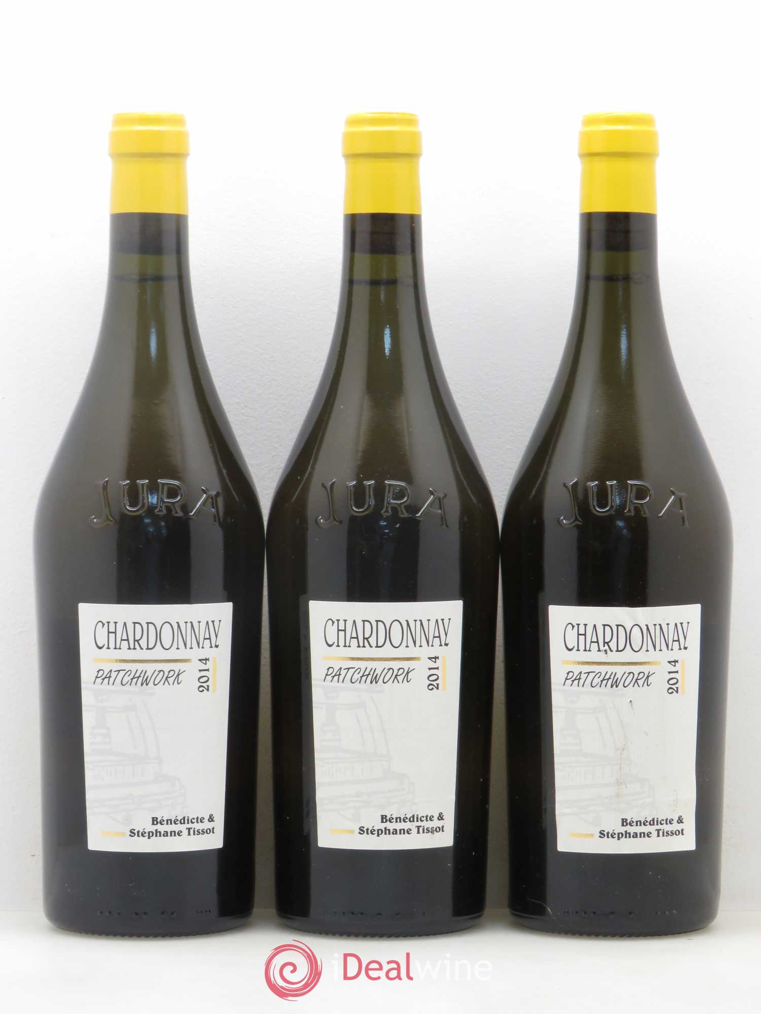 Arbois Patchwork Bénédicte et Stéphane Tissot 2014 - Lot de 3 bouteilles - 0
