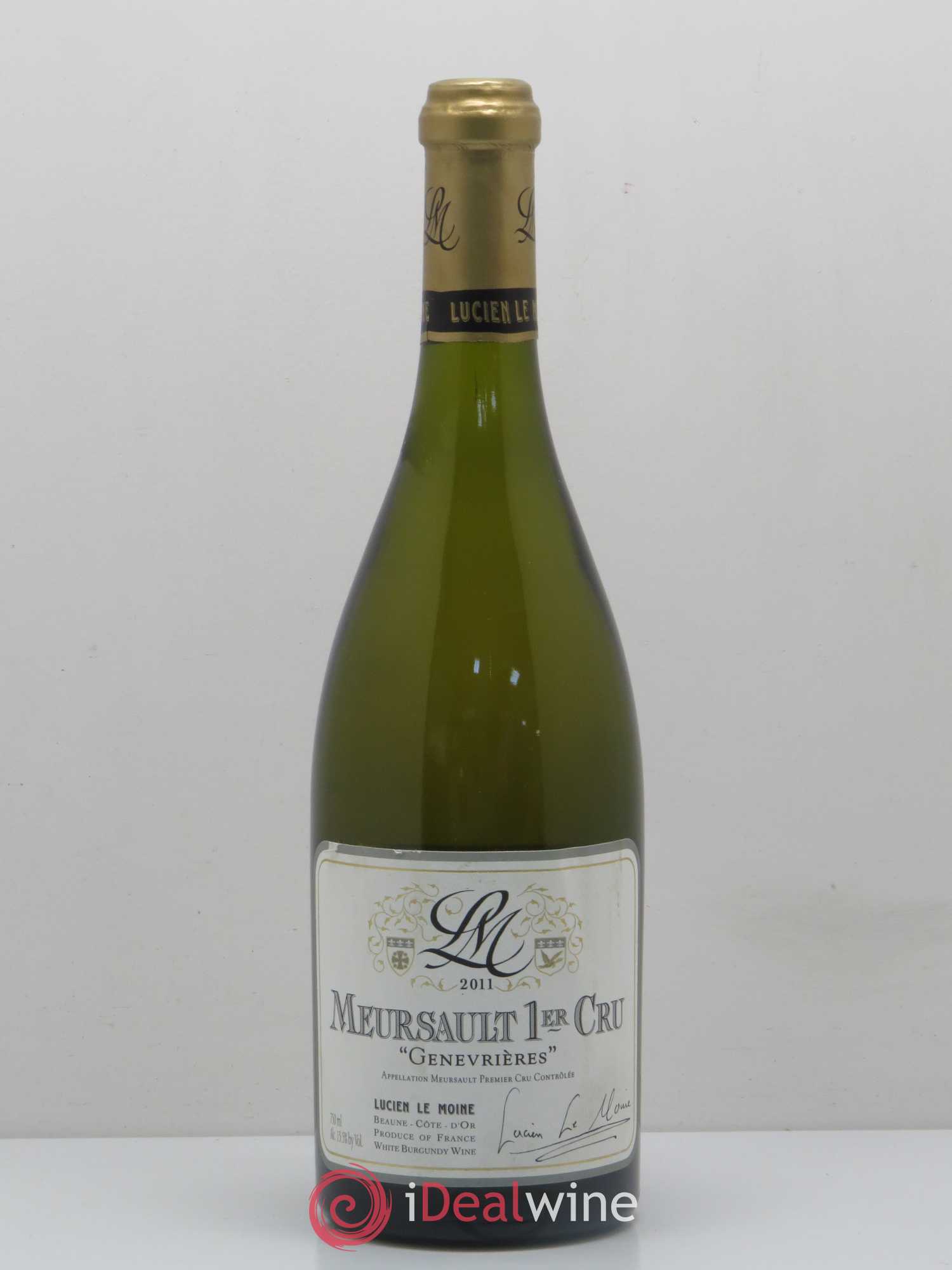 Meursault 1er Cru Genevrières Lucien Le Moine 2011 - Posten von 1 Flasche - 0