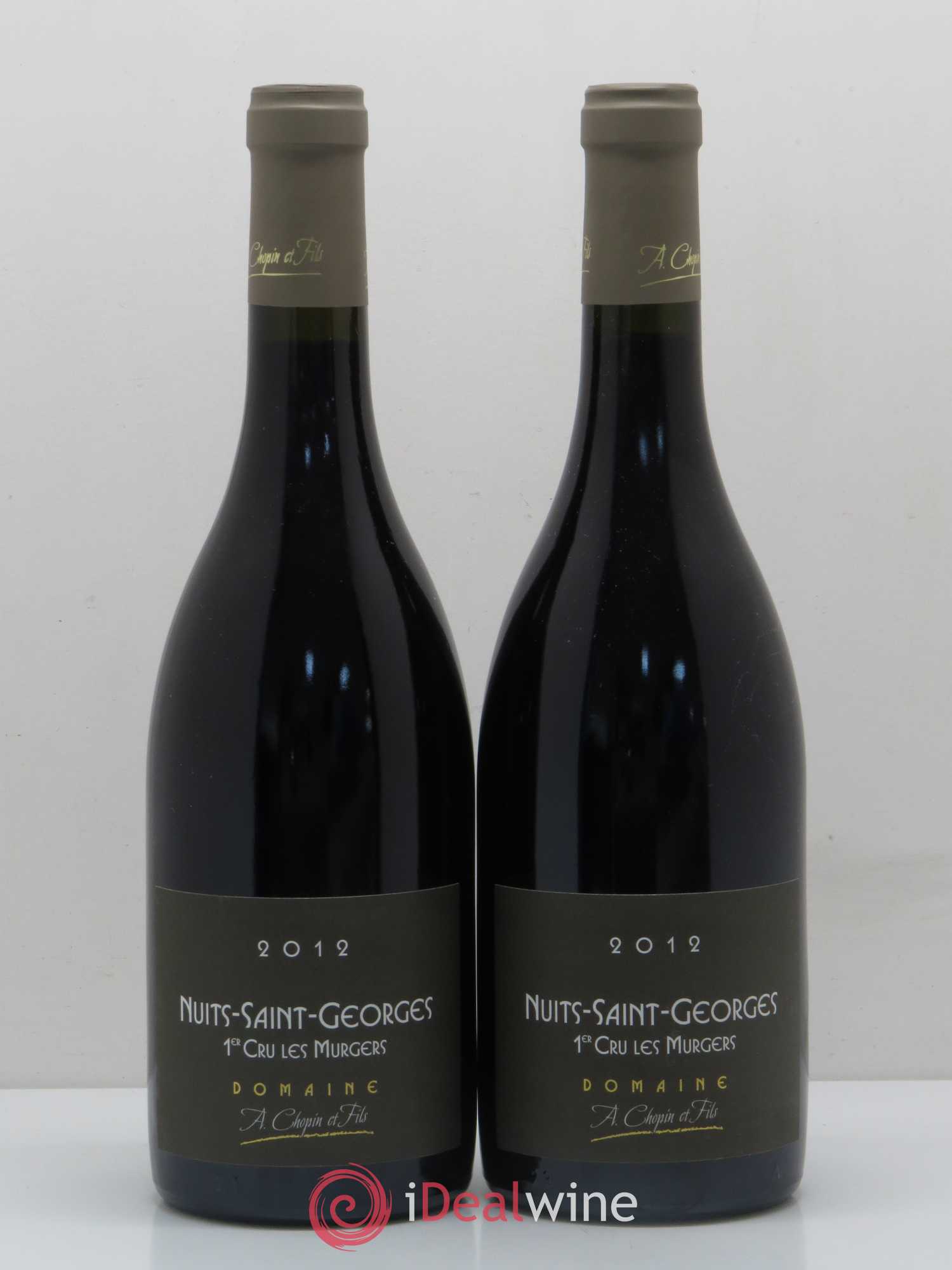 Nuits-Saint-Georges 1er Cru Aux Murgers Chopin et Fils 2012 - Lot de 2 bouteilles - 0