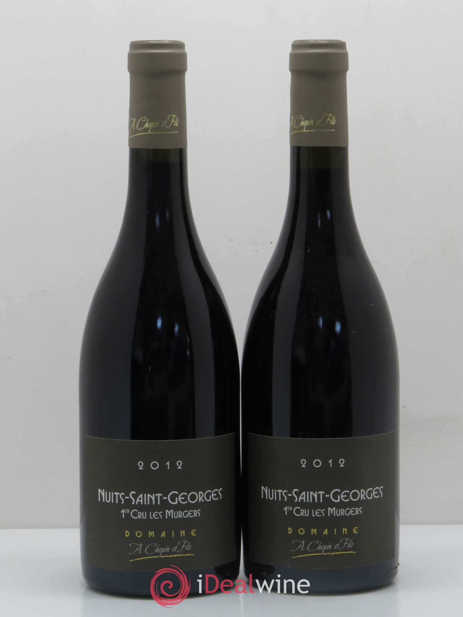 Nuits-Saint-Georges 1er Cru Aux Murgers Chopin et Fils 2012 - Lot de 2 bouteilles - 0