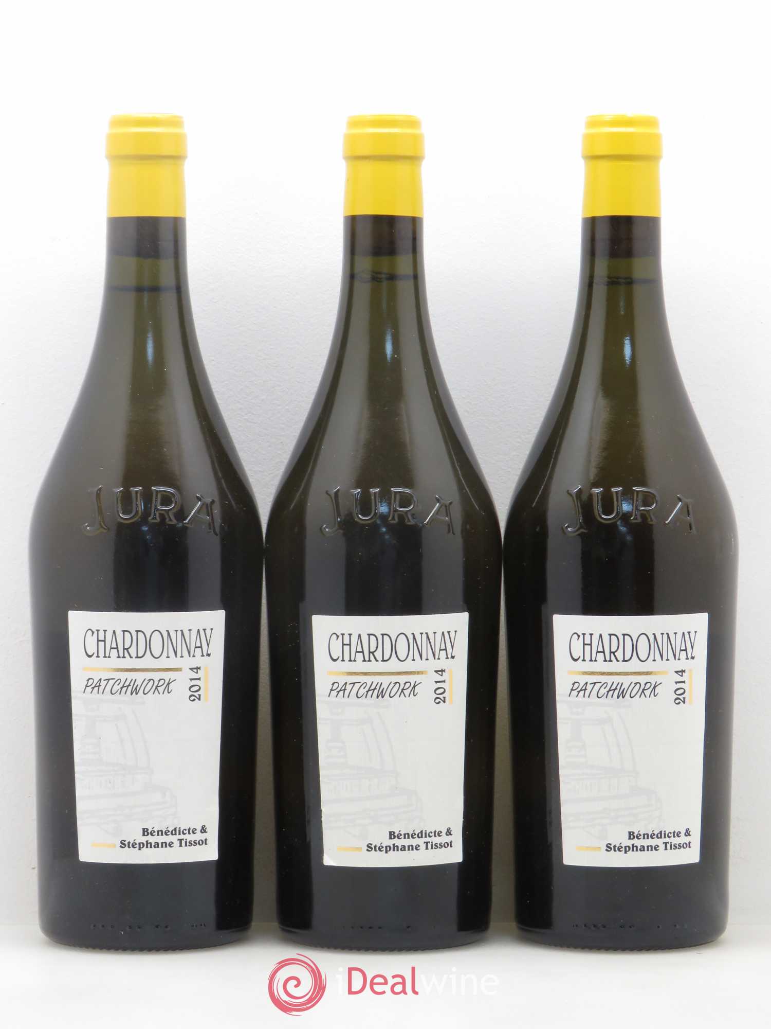 Arbois Patchwork Bénédicte et Stéphane Tissot 2014 - Lot de 3 bouteilles - 0