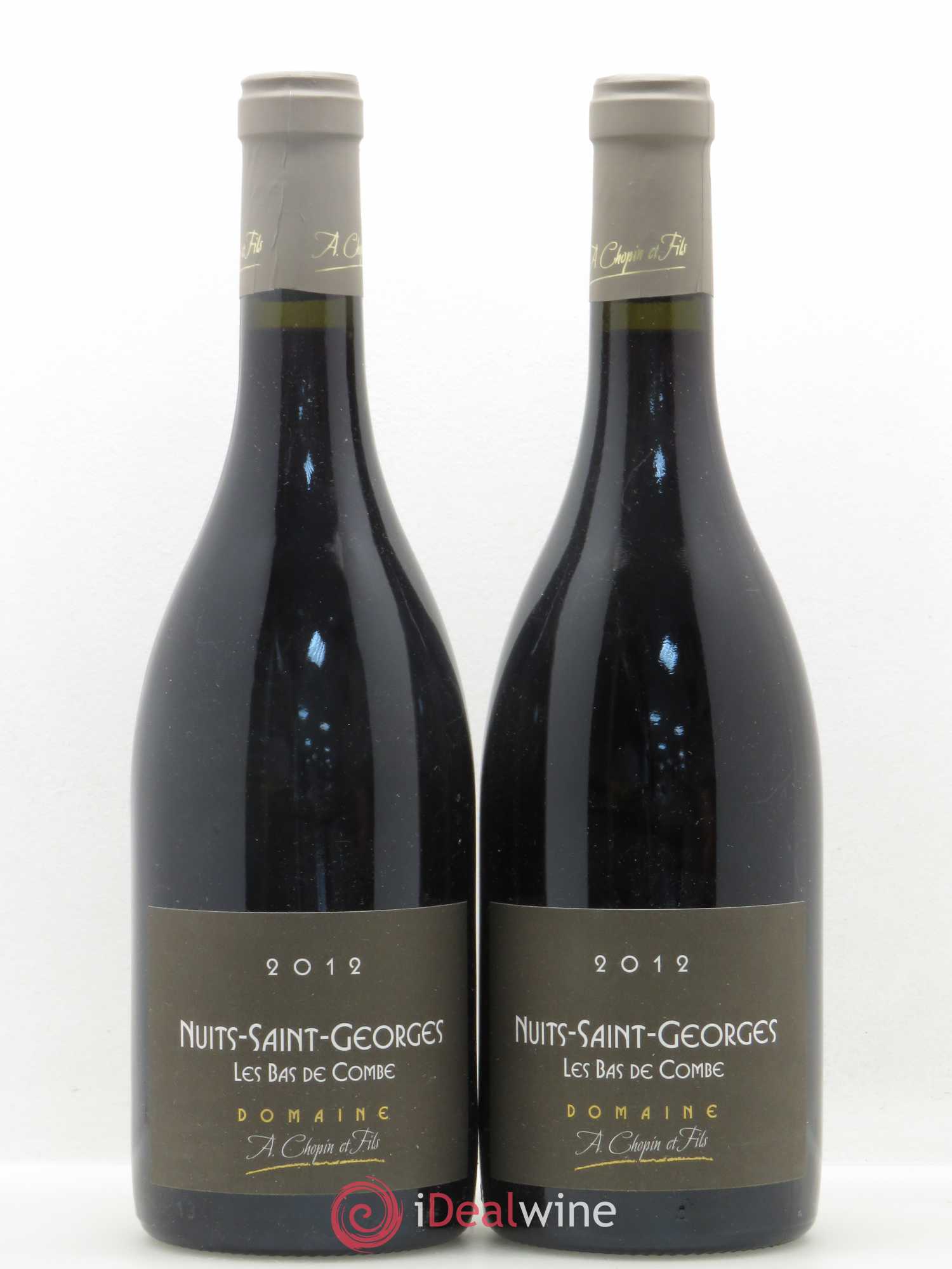 Nuits-Saint-Georges Les Bas de Combe Domaine Chopin 2012 - Posten von 2 Flaschen - 0
