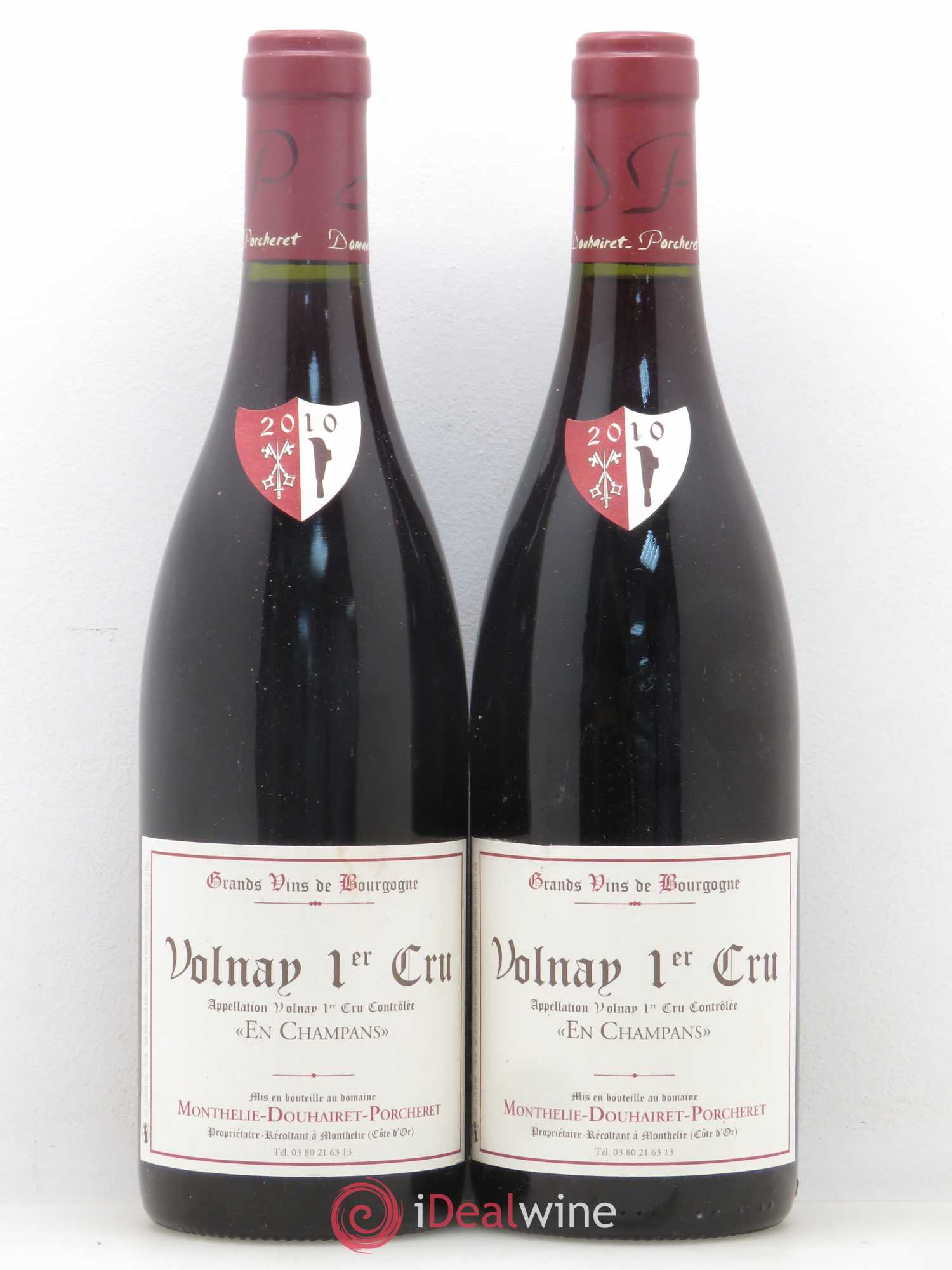 Volnay 1er Cru En Champans Douhairet-Porcheret 2010 - Posten von 2 Flaschen - 0