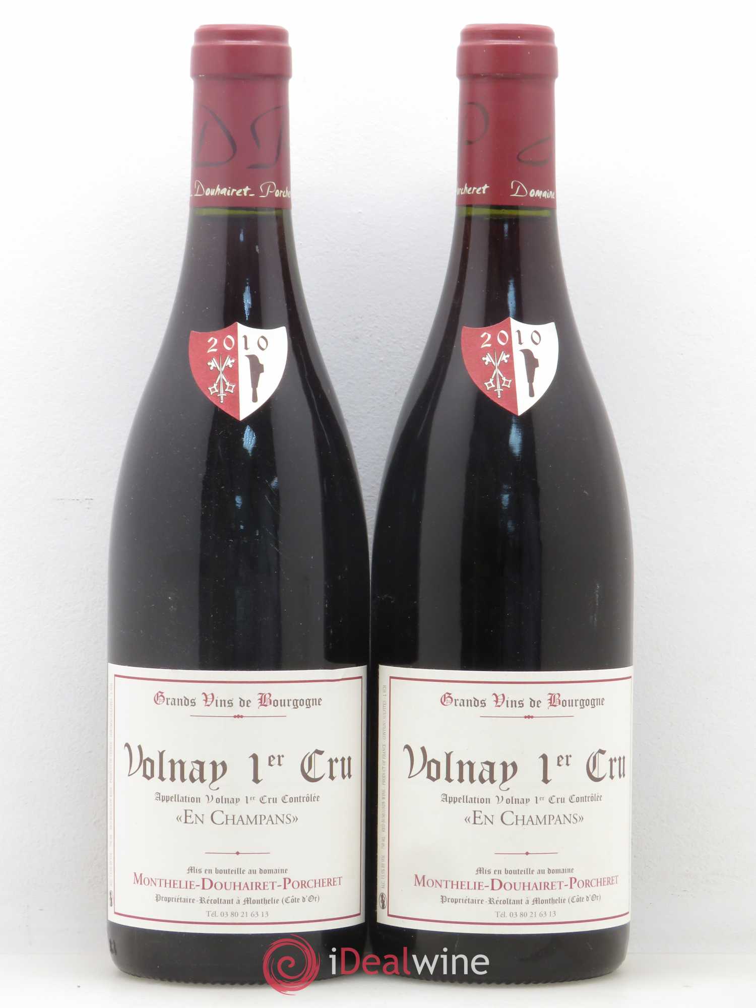 Volnay 1er Cru En Champans Douhairet-Porcheret 2010 - Posten von 2 Flaschen - 0