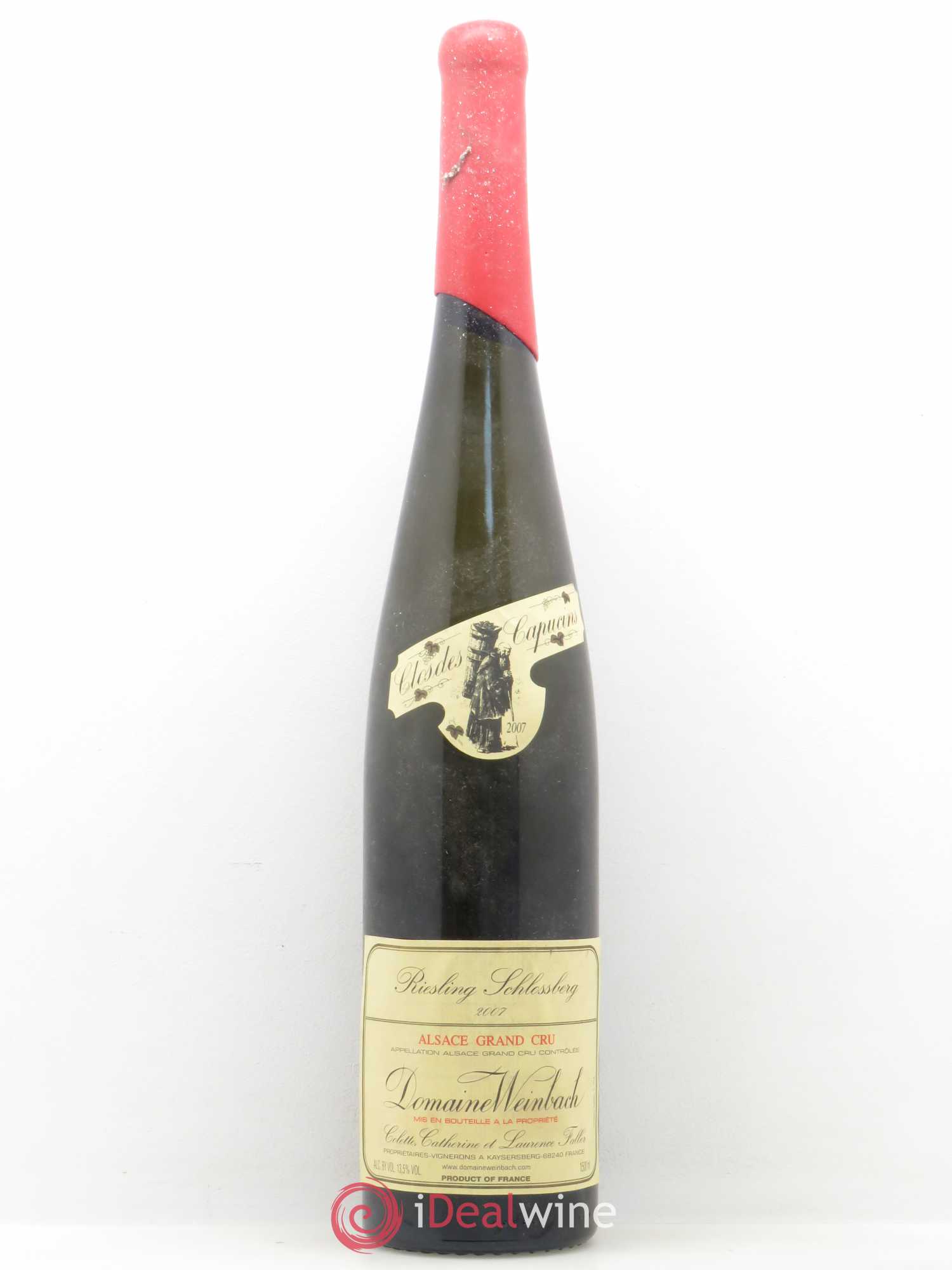 Alsace Grand Cru Schlossberg Riesling Weinbach (Domaine) 2007 - Lot de 1 magnum - 0