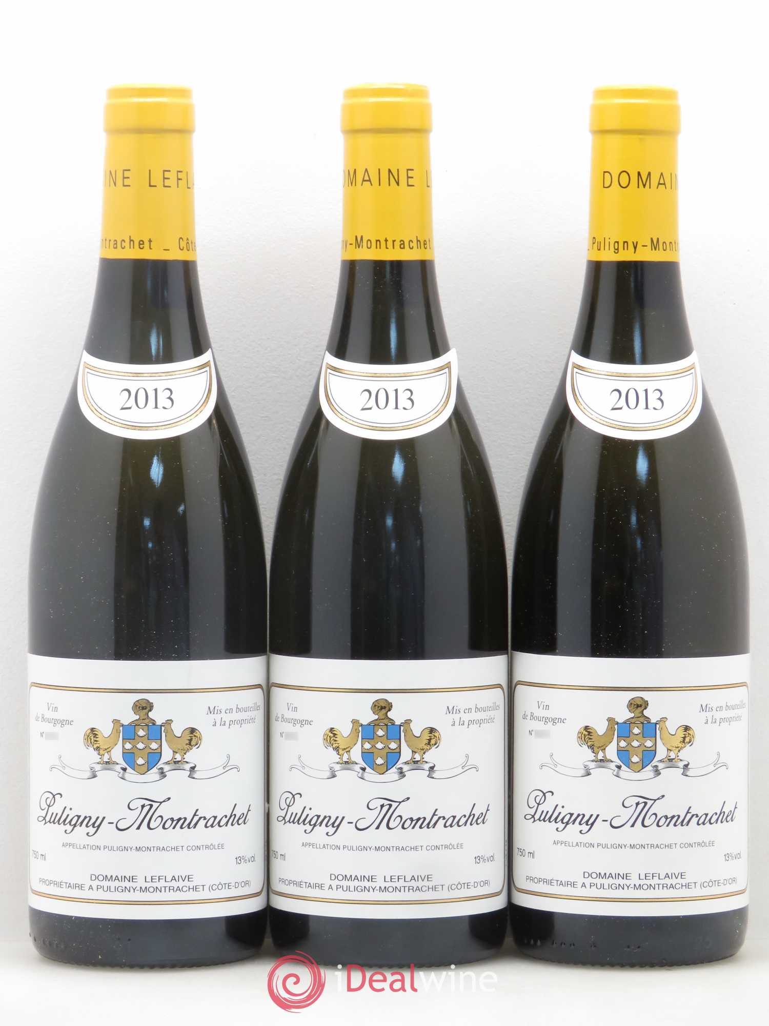 Puligny-Montrachet Leflaive (Domaine) 2013 - Lot de 3 bouteilles - 0