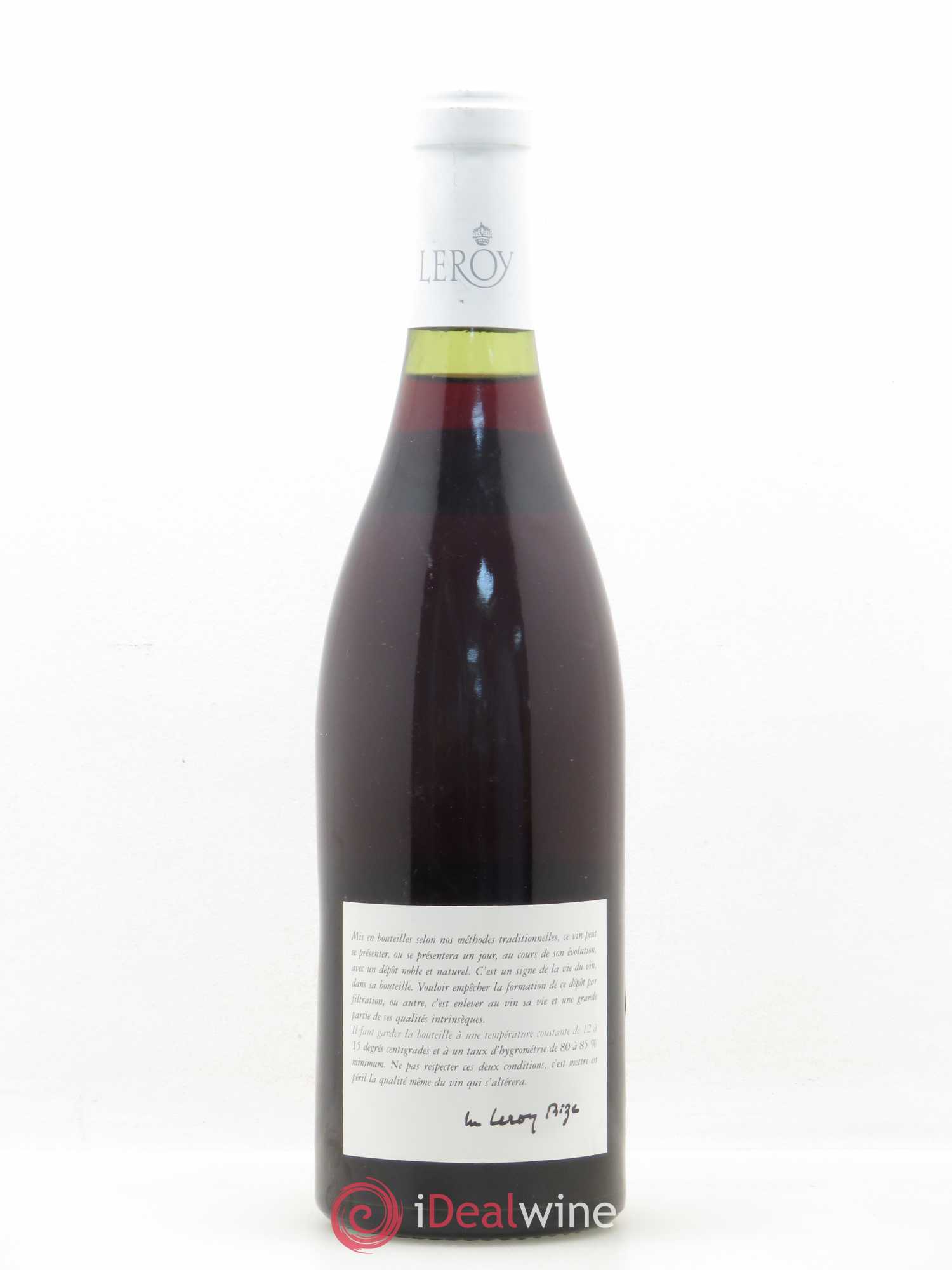 Gevrey-Chambertin 1er Cru Clos Saint Jacques Maison Leroy 1983 - Posten von 1 Flasche - 1