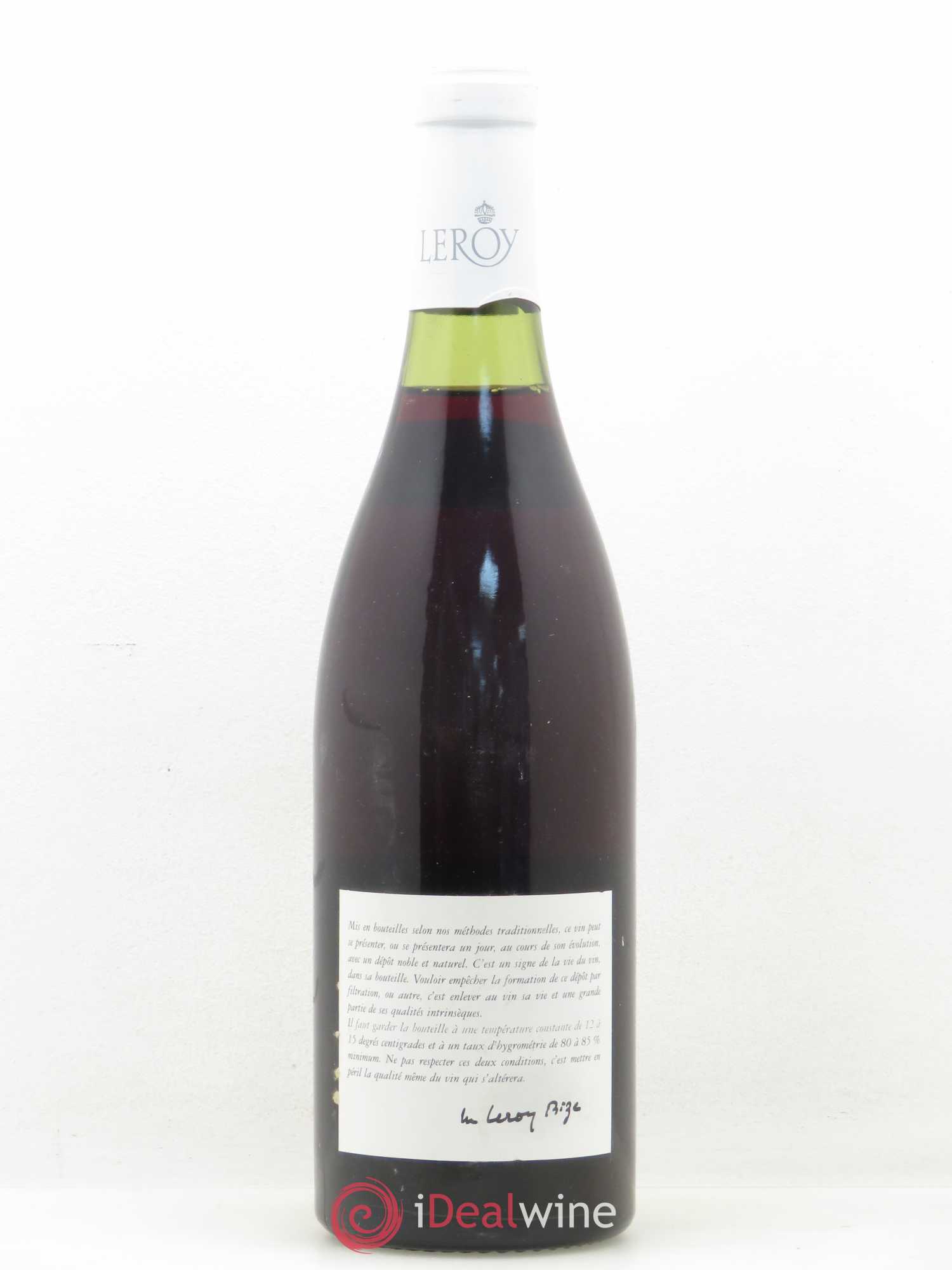 Gevrey-Chambertin 1er Cru Clos Saint Jacques Maison Leroy 1983 - Posten von 1 Flasche - 1