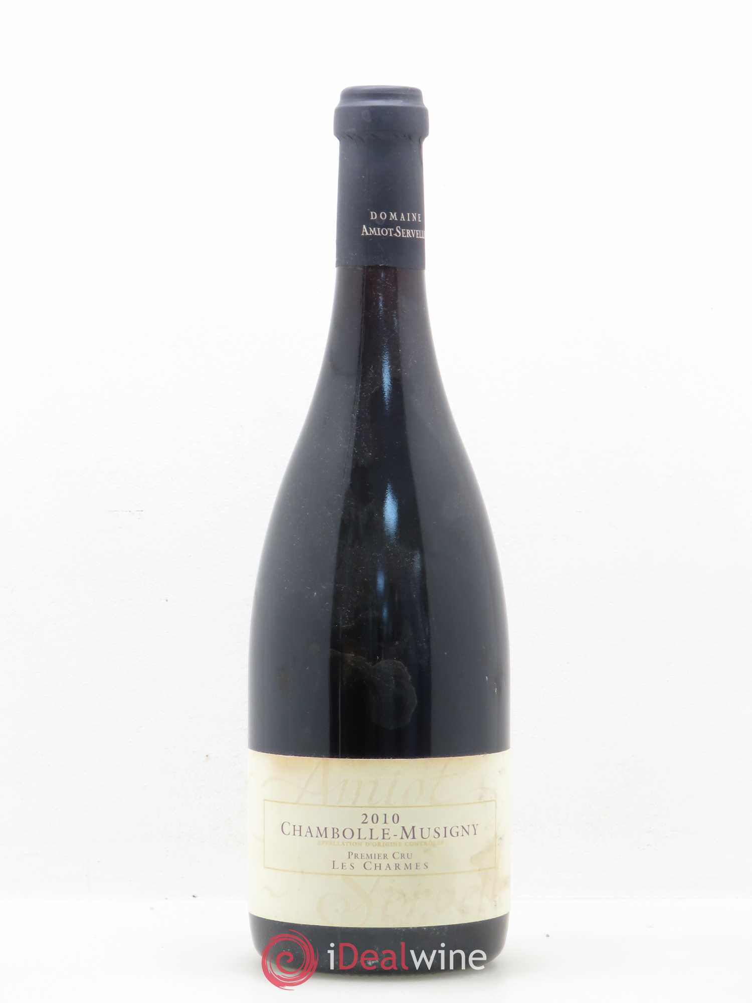 Chambolle-Musigny 1er Cru Les Charmes Amiot-Servelle 2010 - Lot de 1 bouteille - 0