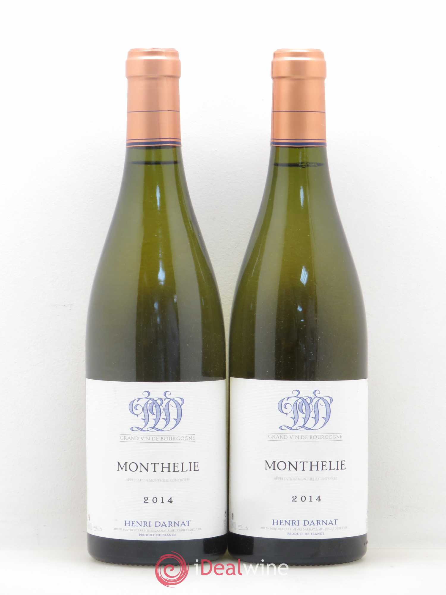 Monthélie Henri Darnat 2014 - Posten von 5 Flaschen - 2