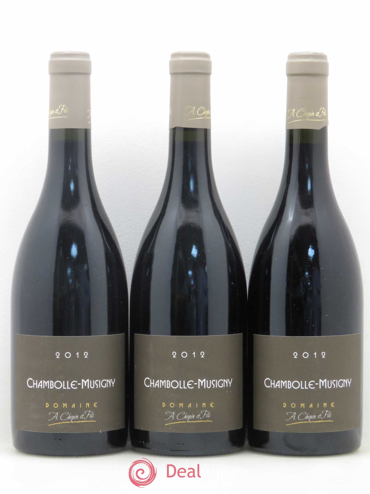 Chambolle-Musigny Domaine Chopin 2012 - Posten von 3 Flaschen - 0