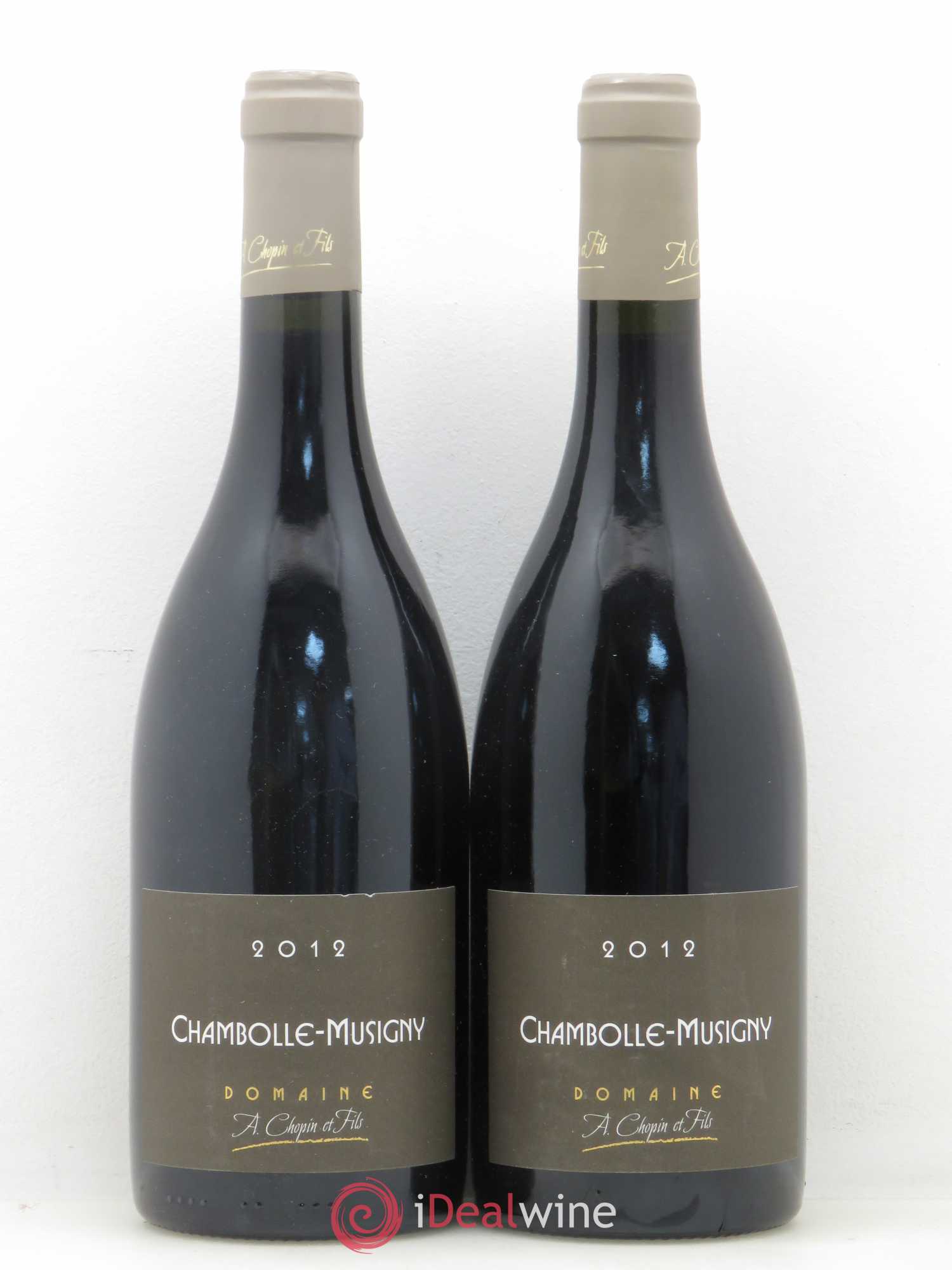 Chambolle-Musigny Domaine Chopin 2012 - Posten von 2 Flaschen - 0