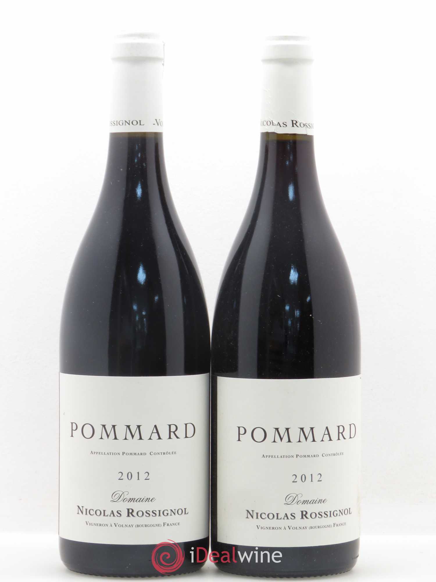 Pommard Nicolas Rossignol 2012 - Lot de 2 bouteilles - 0