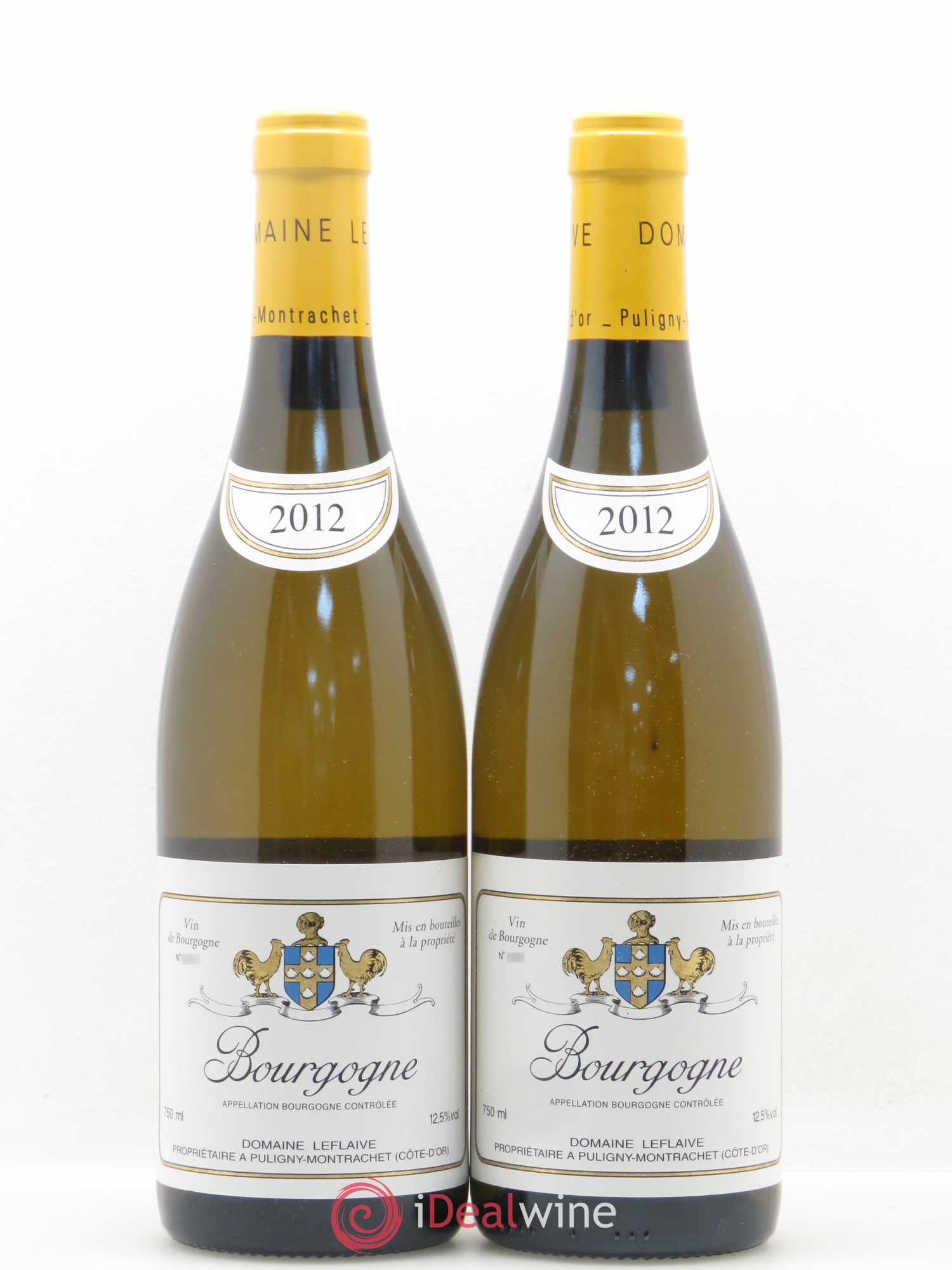 Bourgogne Domaine Leflaive 2012 - Lot de 2 bouteilles - 0