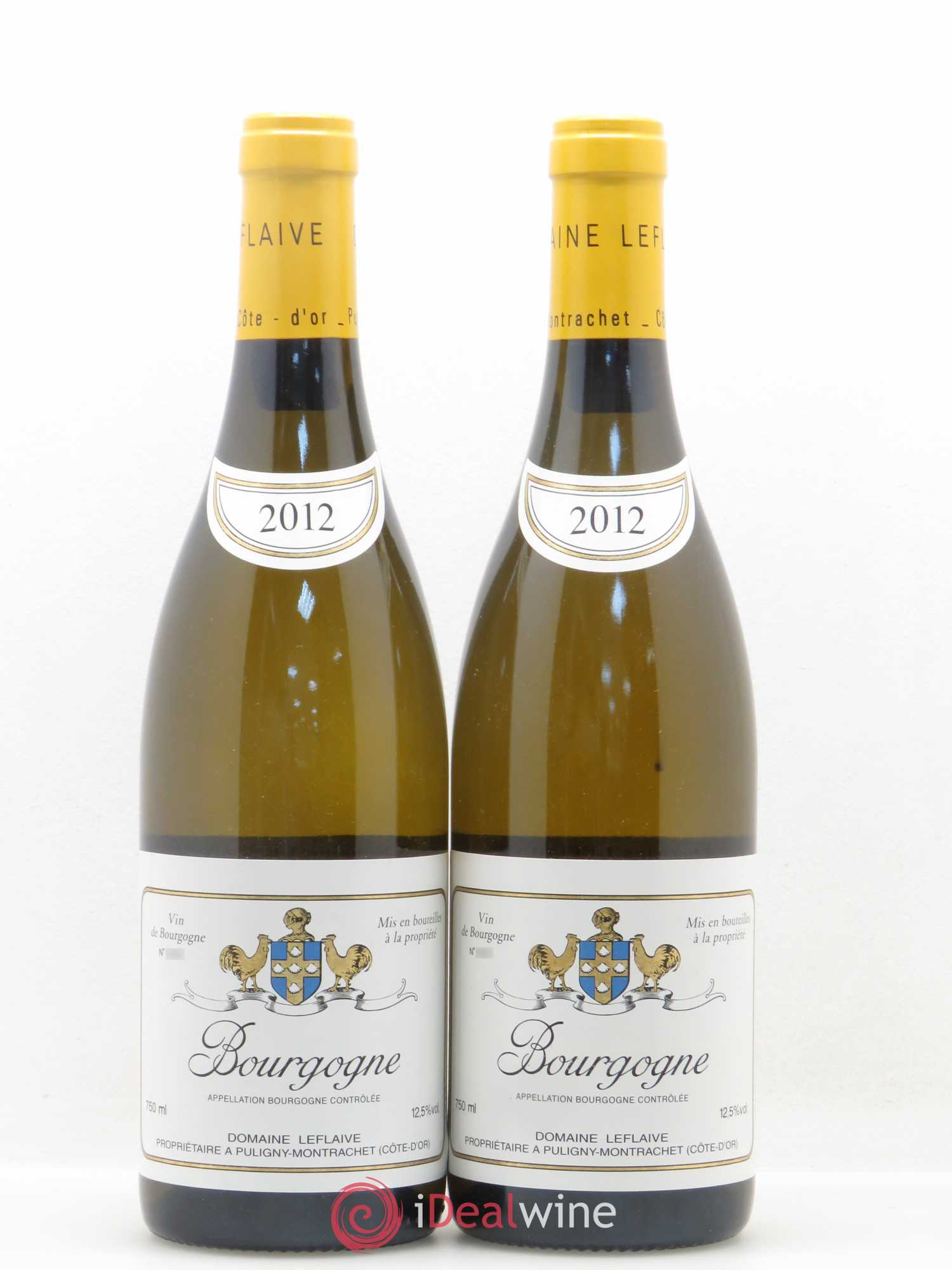 Bourgogne Domaine Leflaive 2012 - Lot de 2 bouteilles - 0