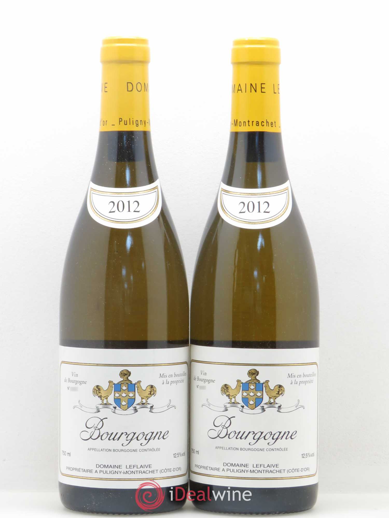 Bourgogne Domaine Leflaive 2012 - Lot de 2 bouteilles - 0