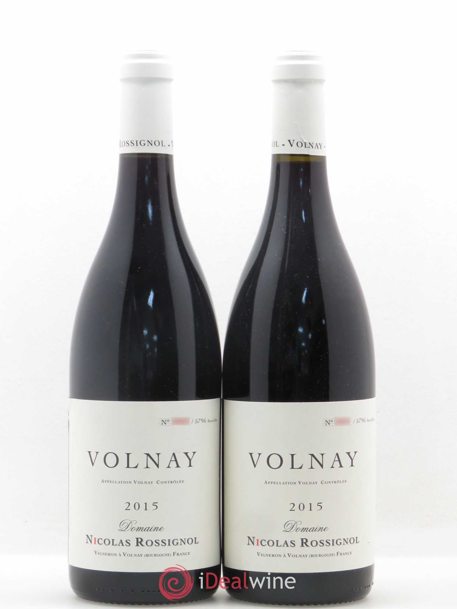 Volnay Nicolas Rossignol 2015 - Posten von 2 Flaschen - 0