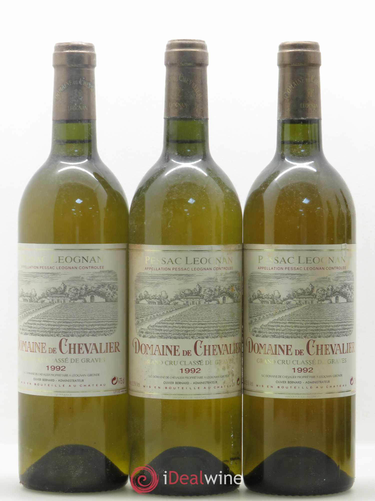Domaine de Chevalier Cru Classé de Graves 1992 - Lot de 6 bouteilles - 1