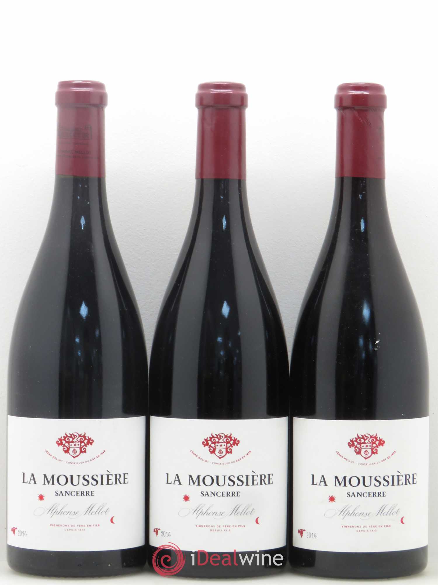 Sancerre La Moussière Alphonse Mellot 2014 - Lot de 3 bouteilles - 0